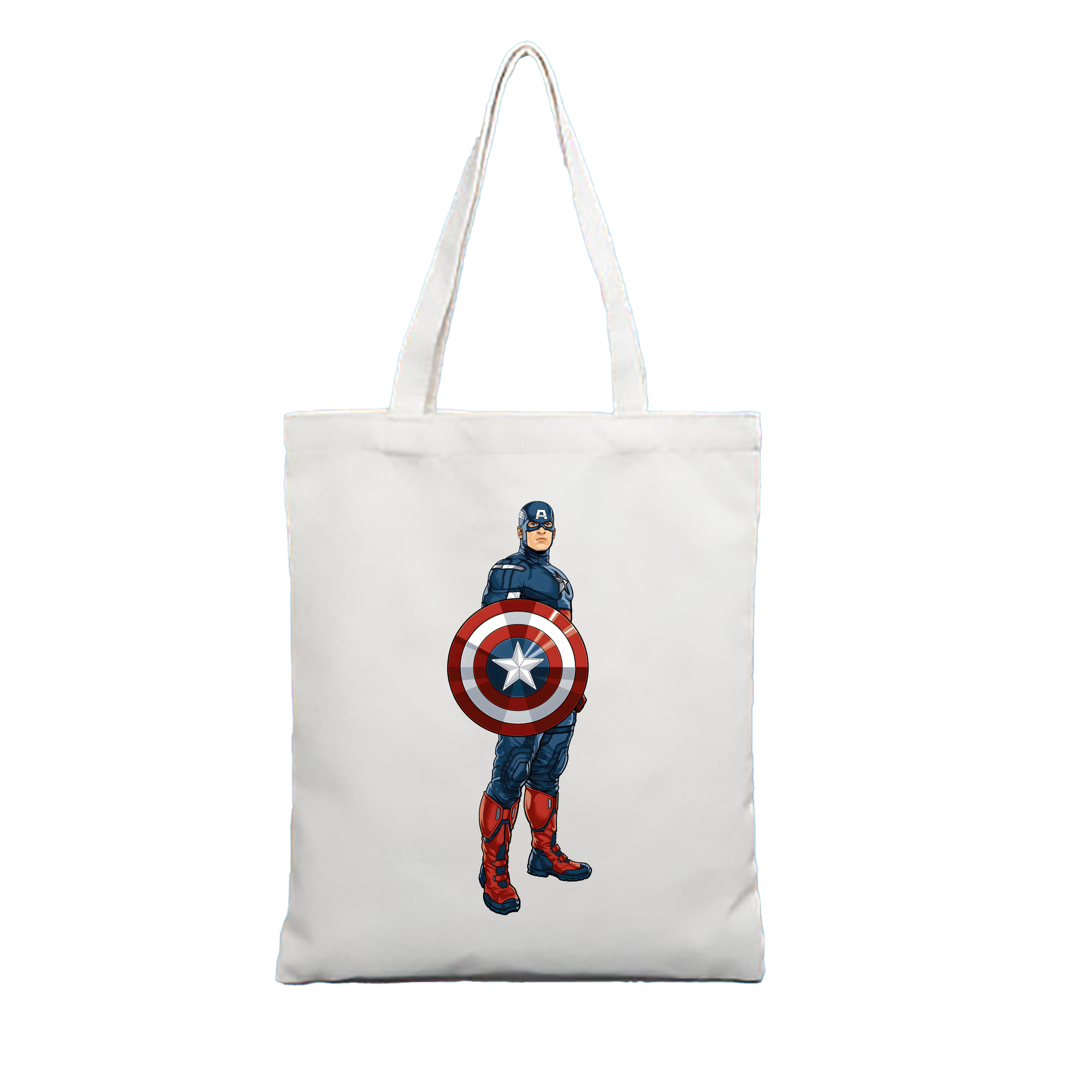 （画像用） アベンジャーズ The Avengers 縦型キャンバス生地手提げバッグ　トートバッグ