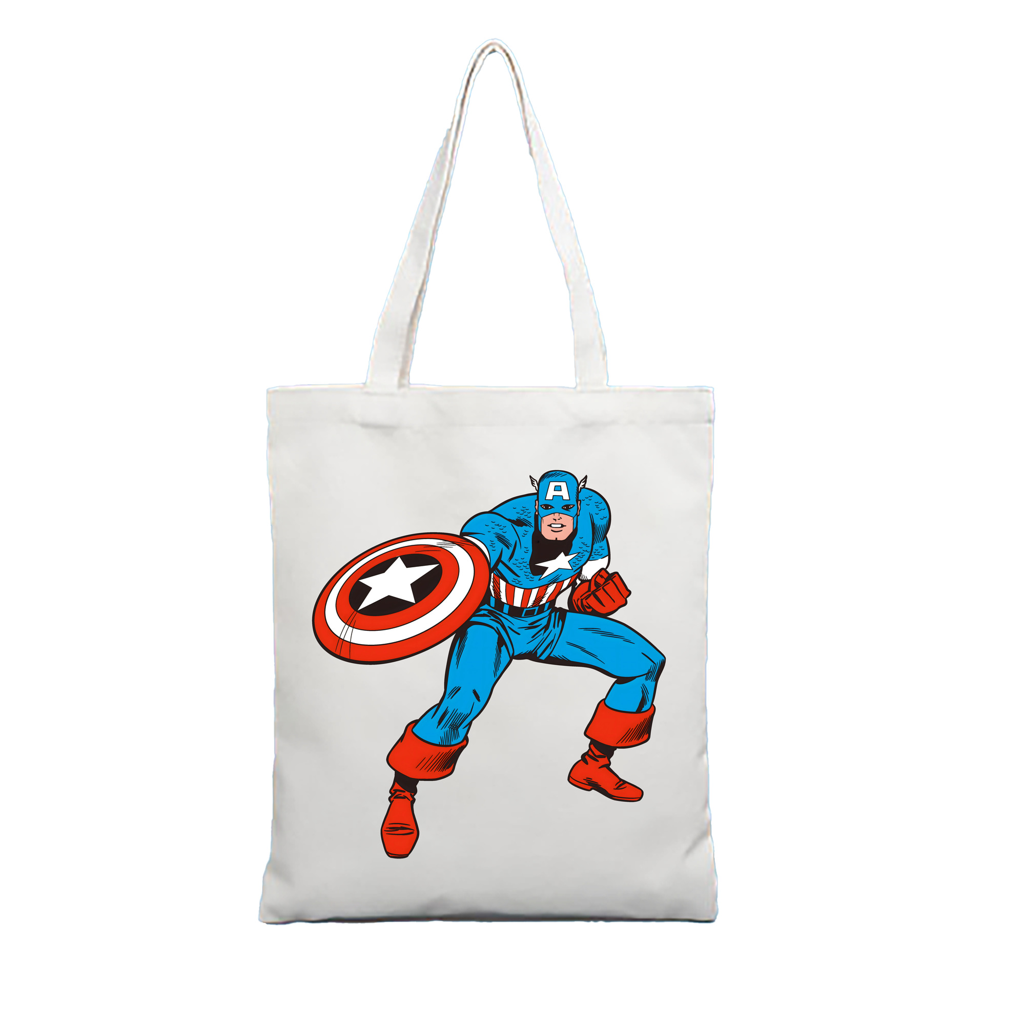 （画像用） アベンジャーズ The Avengers 縦型キャンバス生地手提げバッグ　トートバッグ