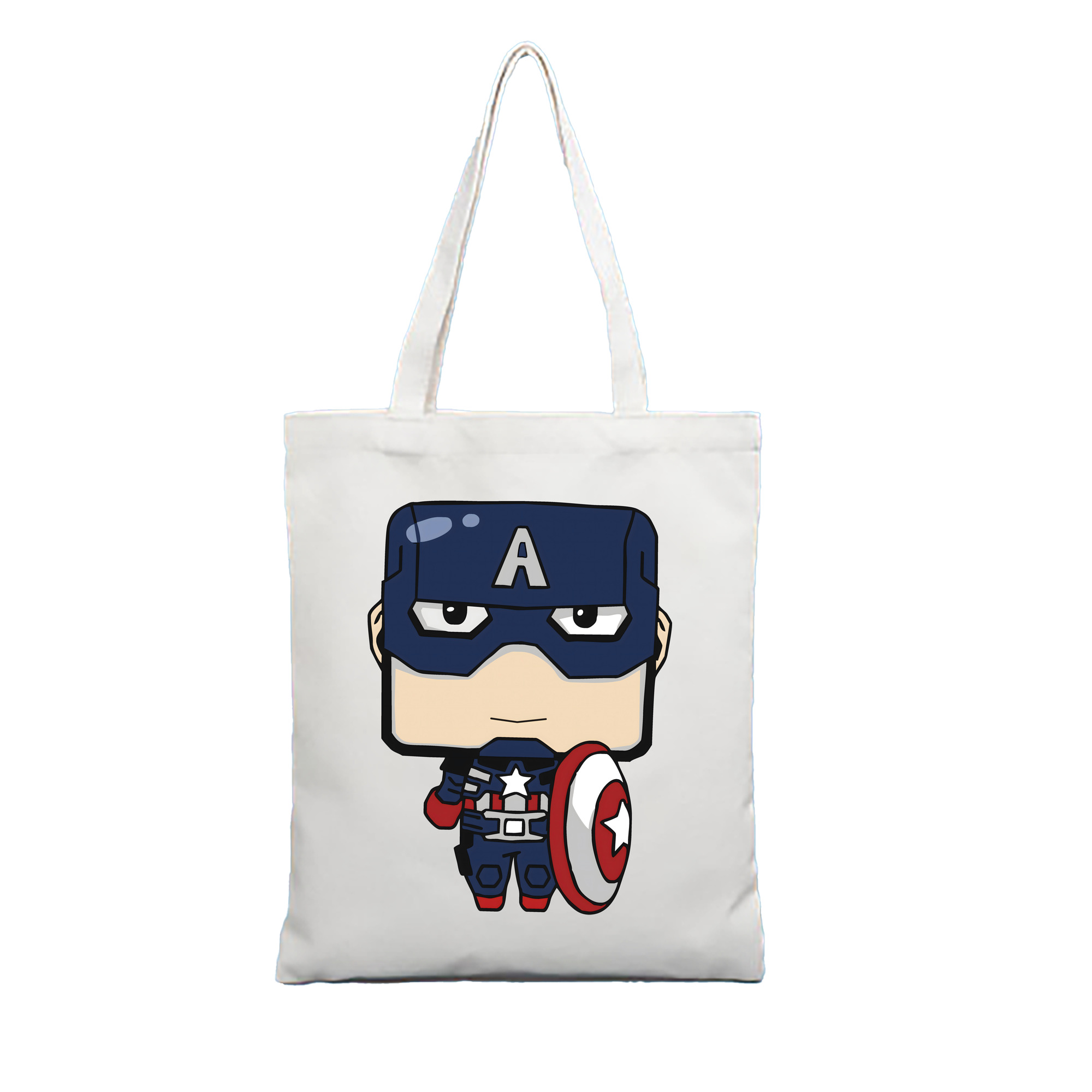 （画像用） アベンジャーズ The Avengers 縦型キャンバス生地手提げバッグ　トートバッグ