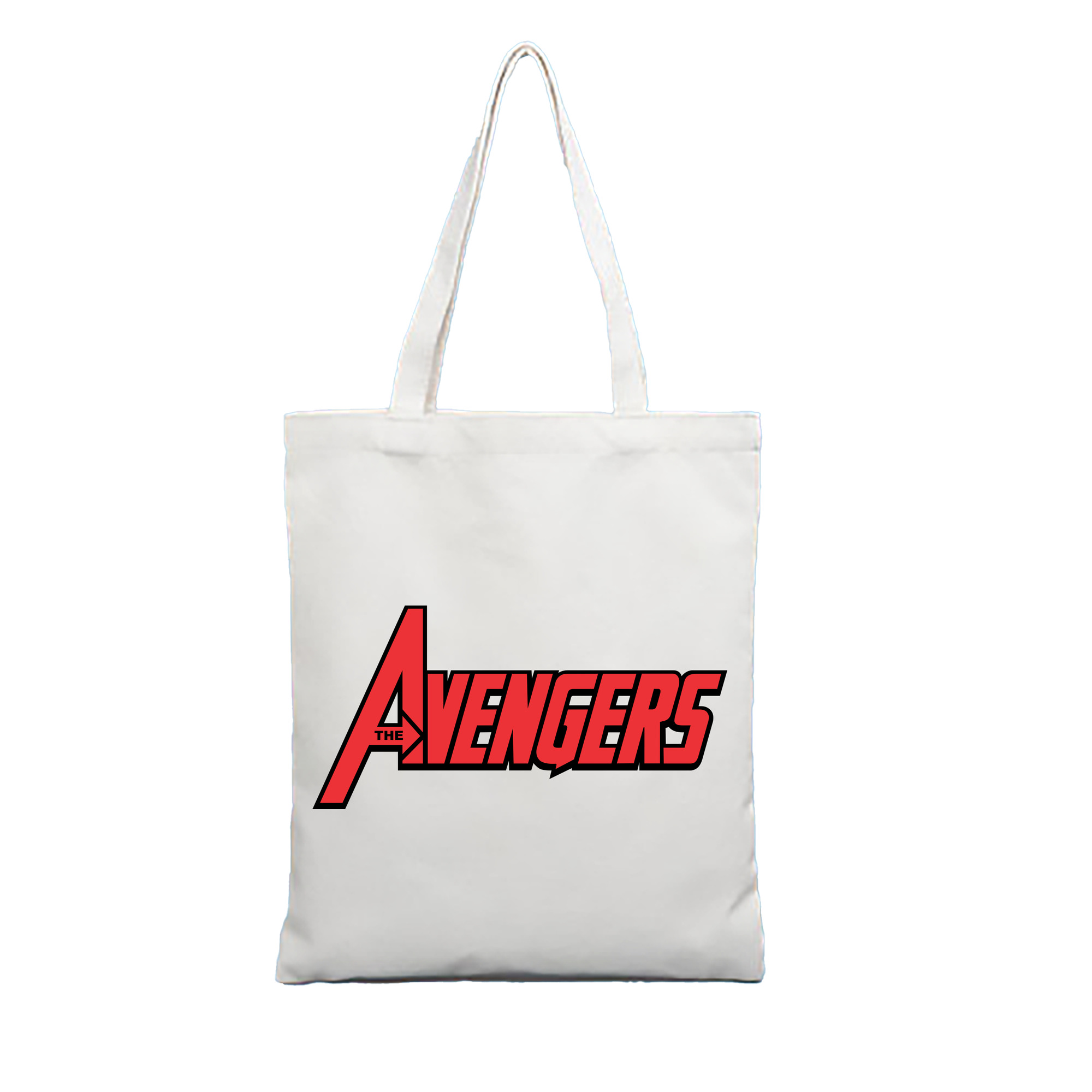 （画像用） アベンジャーズ The Avengers 縦型キャンバス生地手提げバッグ　トートバッグ