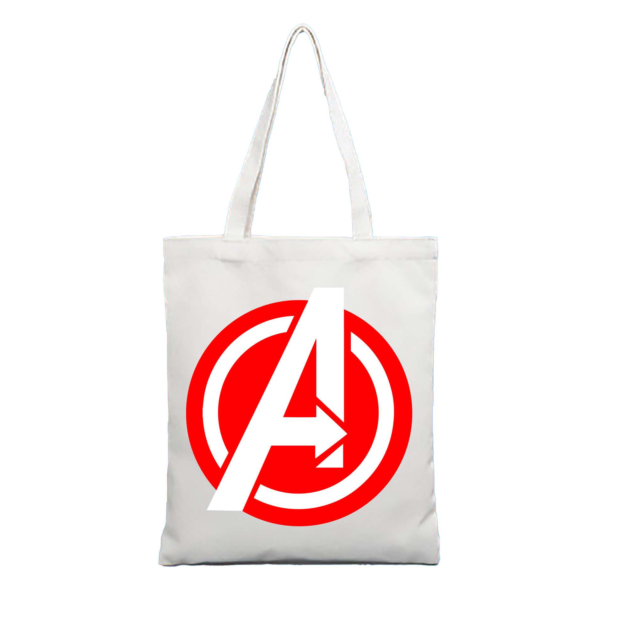 （画像用） アベンジャーズ The Avengers 縦型キャンバス生地手提げバッグ　トートバッグ