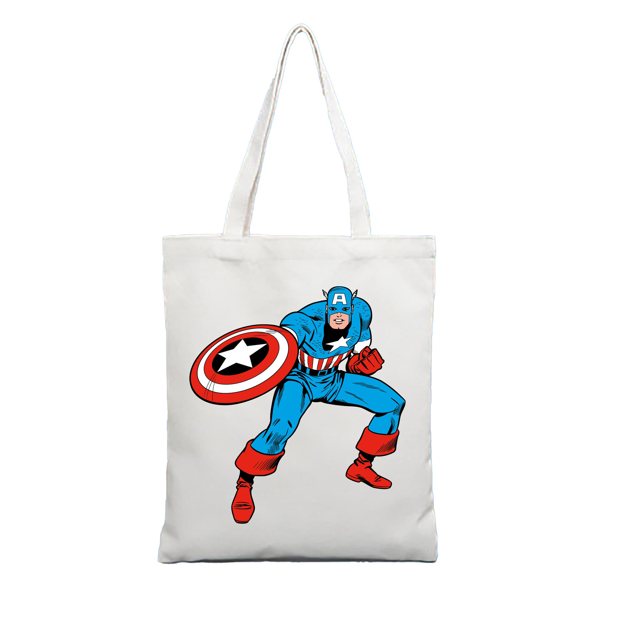 （画像用） アベンジャーズ The Avengers 縦型キャンバス生地手提げバッグ　トートバッグ