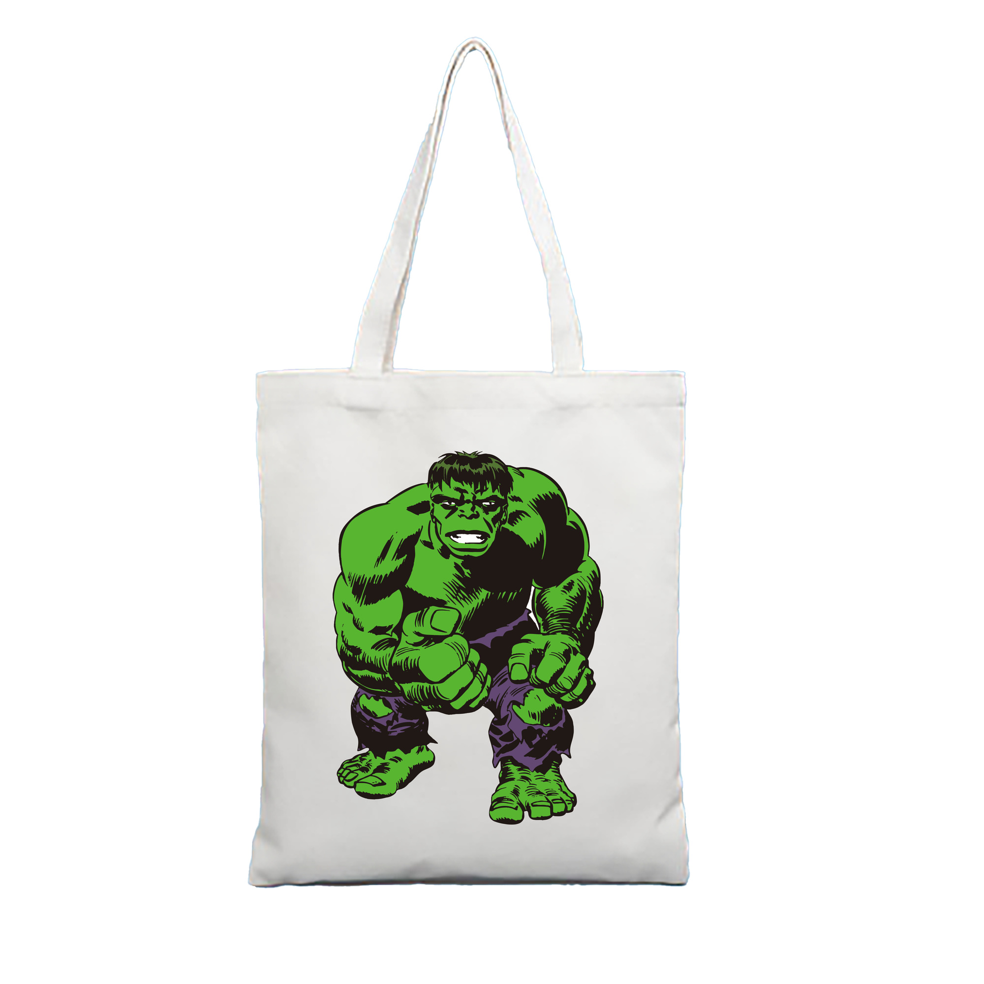 （画像用） アベンジャーズ The Avengers 縦型キャンバス生地手提げバッグ　トートバッグ