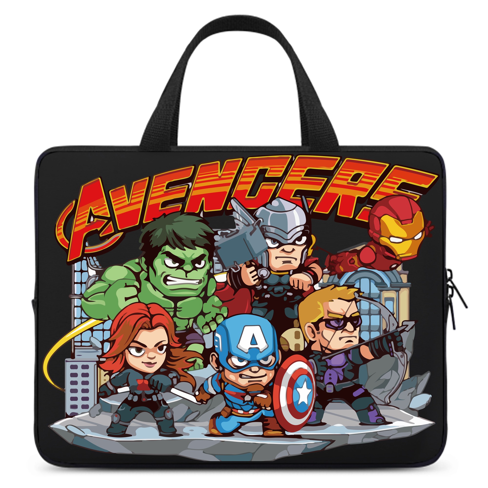 （画像用） アベンジャーズ The Avengers 手提げノートパソコンバッグ