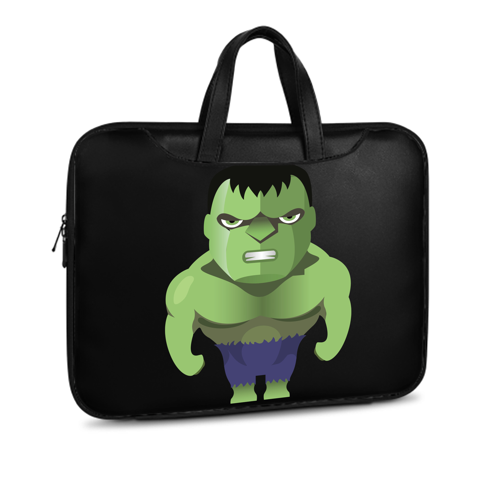 （画像用） アベンジャーズ The Avengers レザーラップトップバッグ　ノートパソコンケース