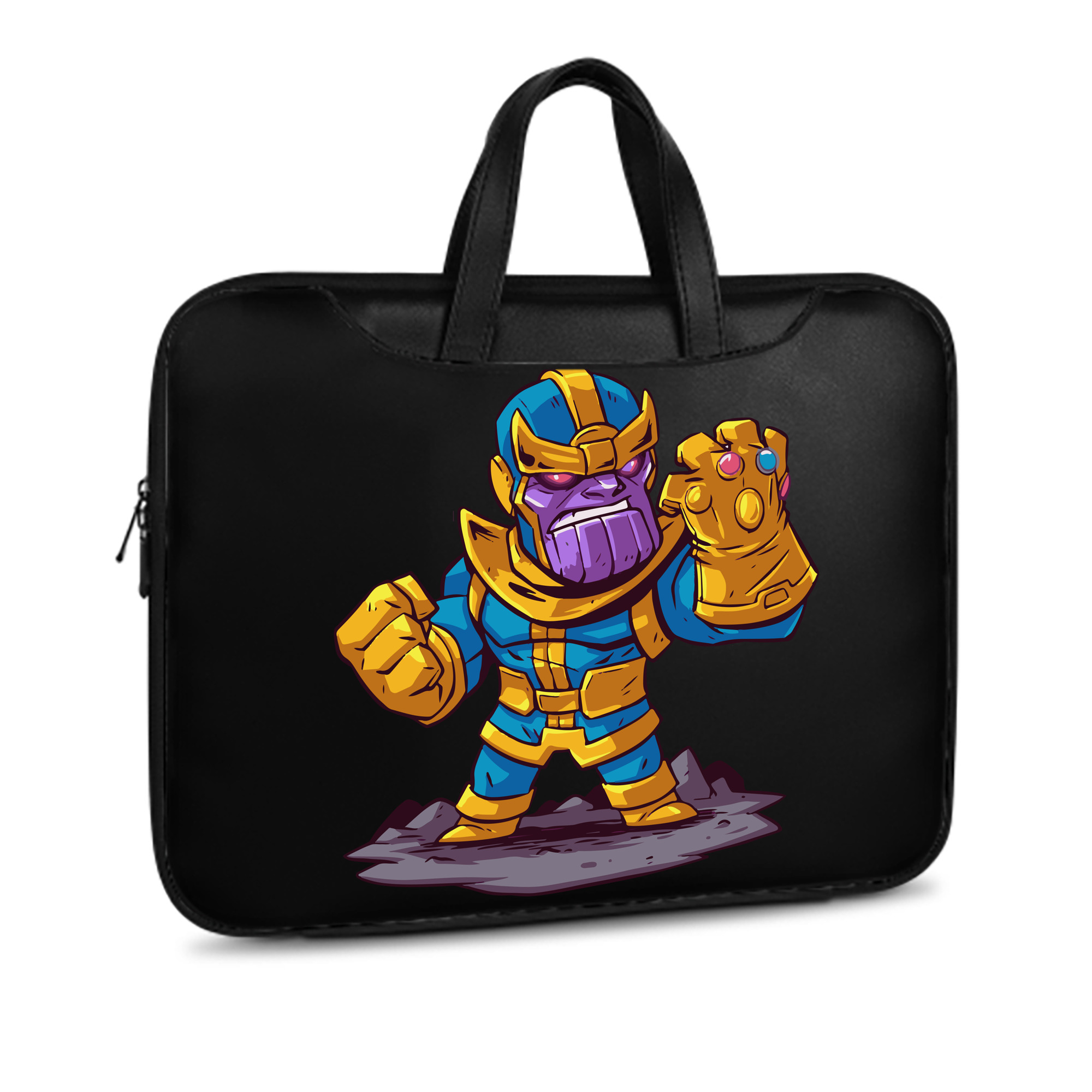 （画像用） アベンジャーズ The Avengers レザーラップトップバッグ　ノートパソコンケース