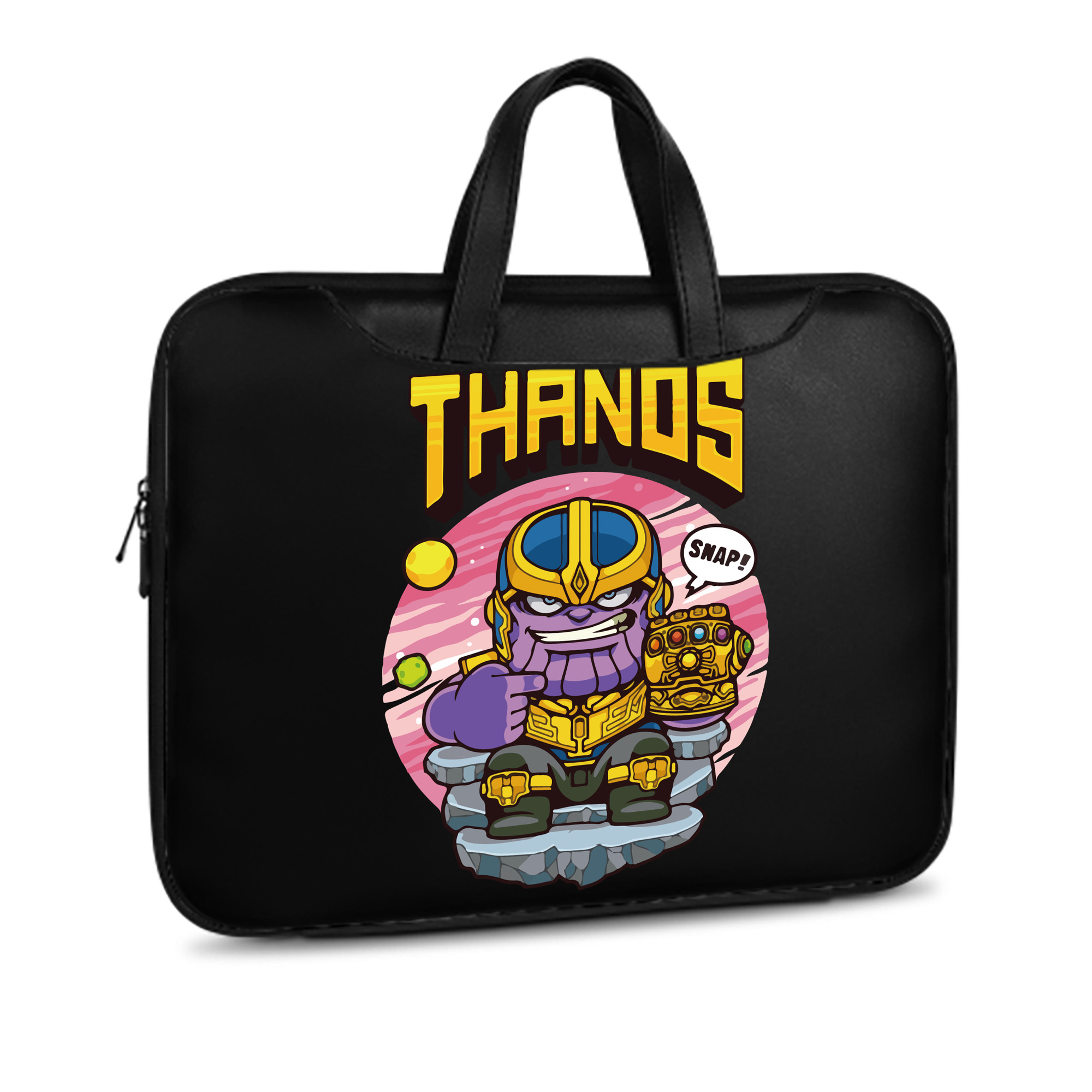 （画像用） アベンジャーズ The Avengers レザーラップトップバッグ　ノートパソコンケース