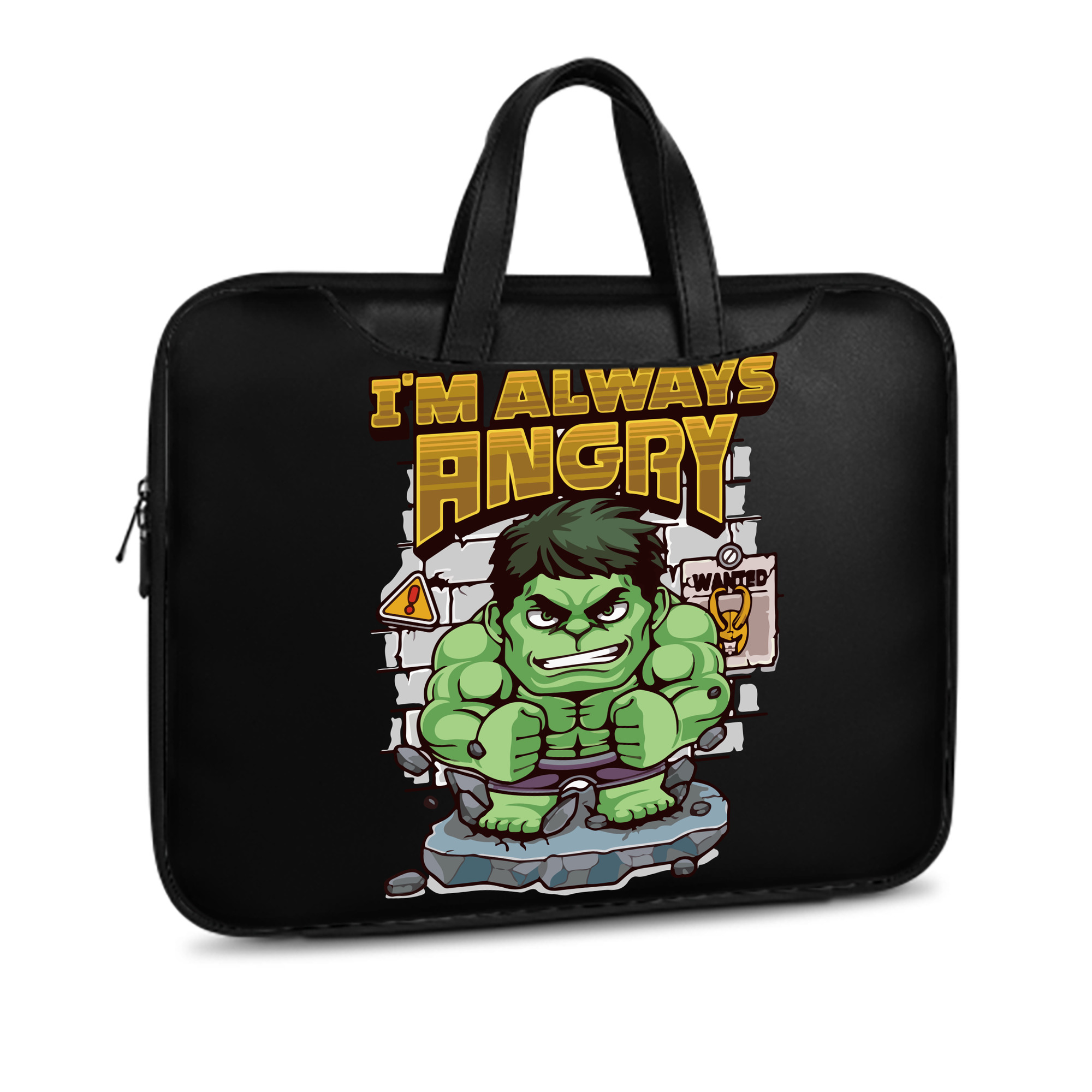 （画像用） アベンジャーズ The Avengers レザーラップトップバッグ　ノートパソコンケース