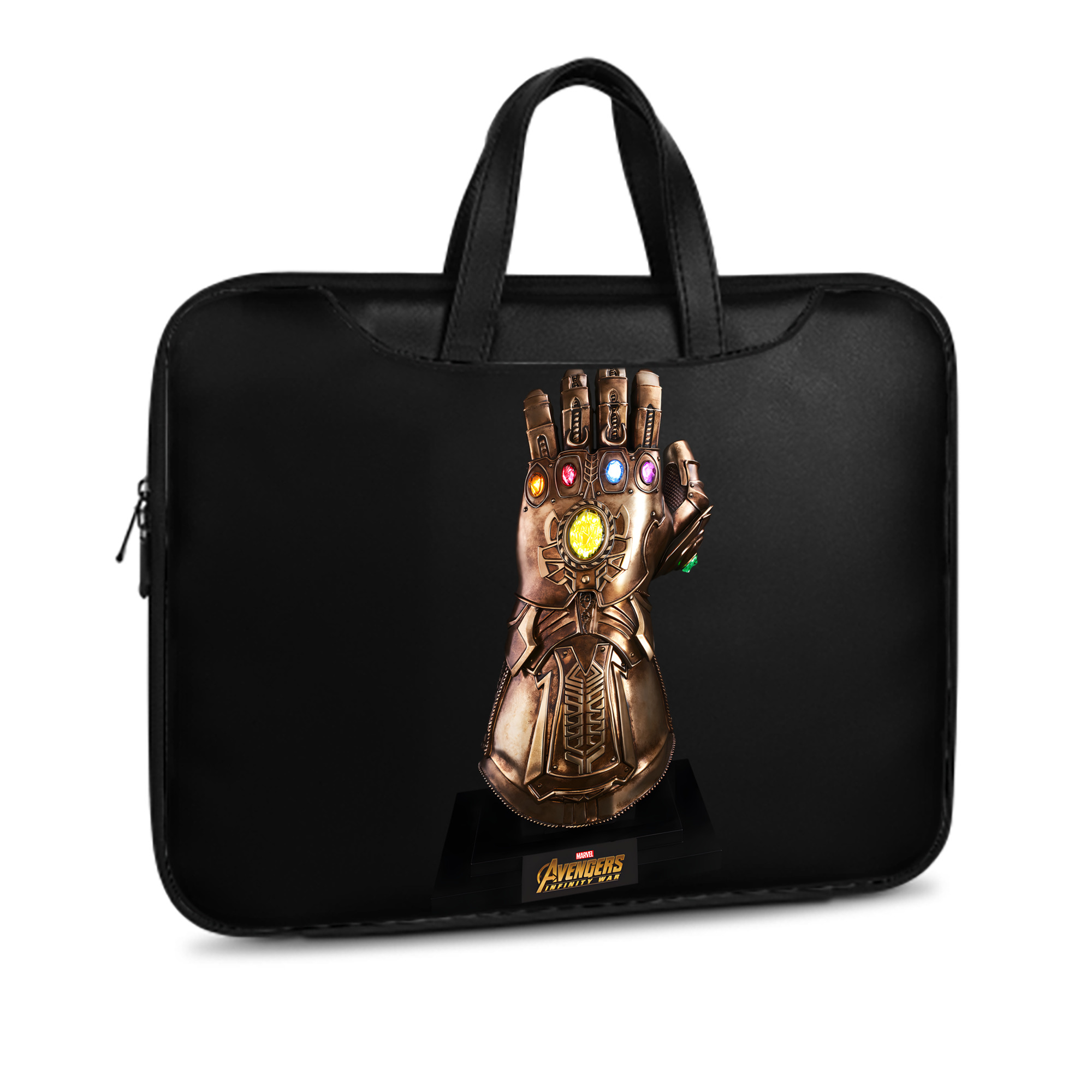 （画像用） アベンジャーズ The Avengers レザーラップトップバッグ　ノートパソコンケース