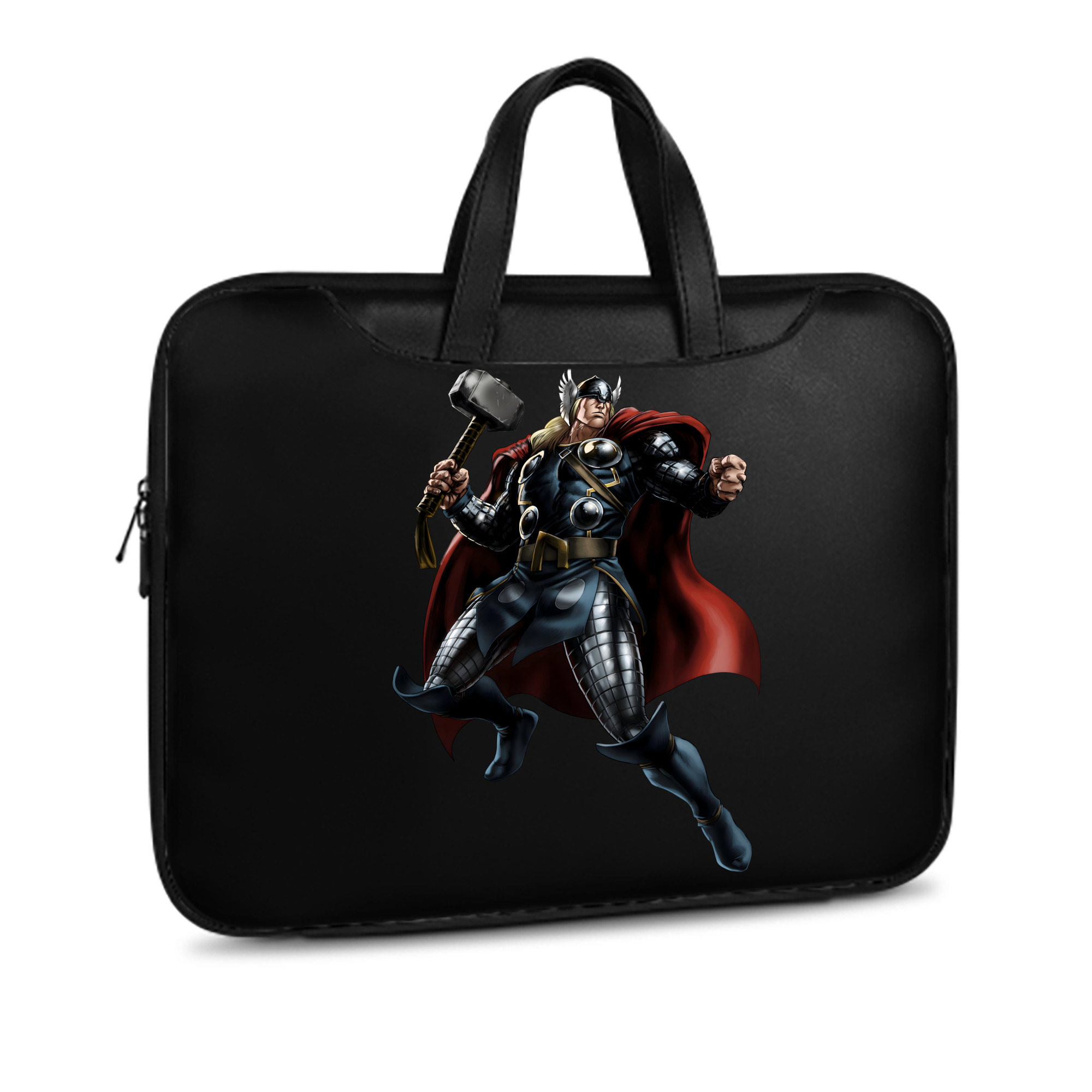 （画像用） アベンジャーズ The Avengers レザーラップトップバッグ　ノートパソコンケース