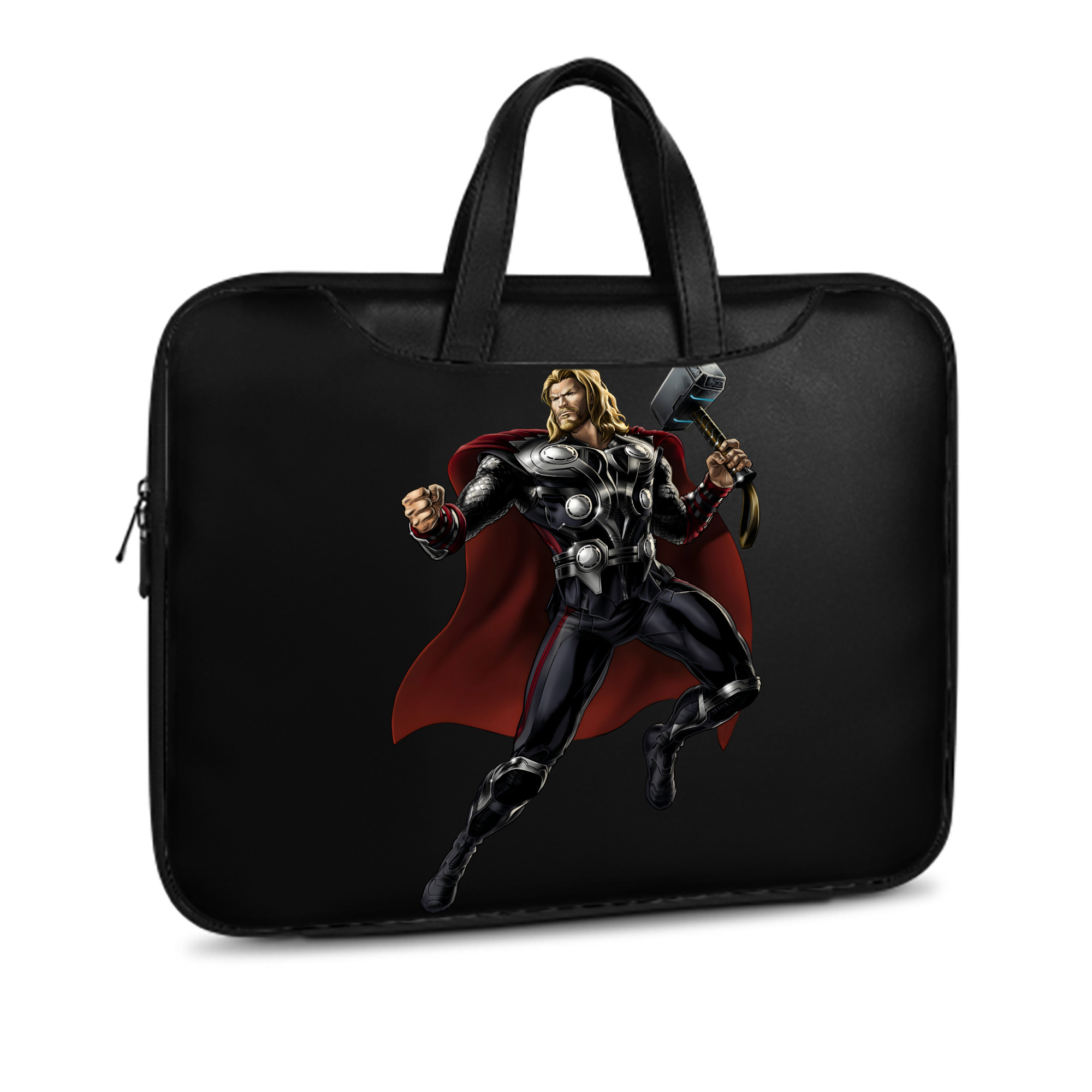 （画像用） アベンジャーズ The Avengers レザーラップトップバッグ　ノートパソコンケース