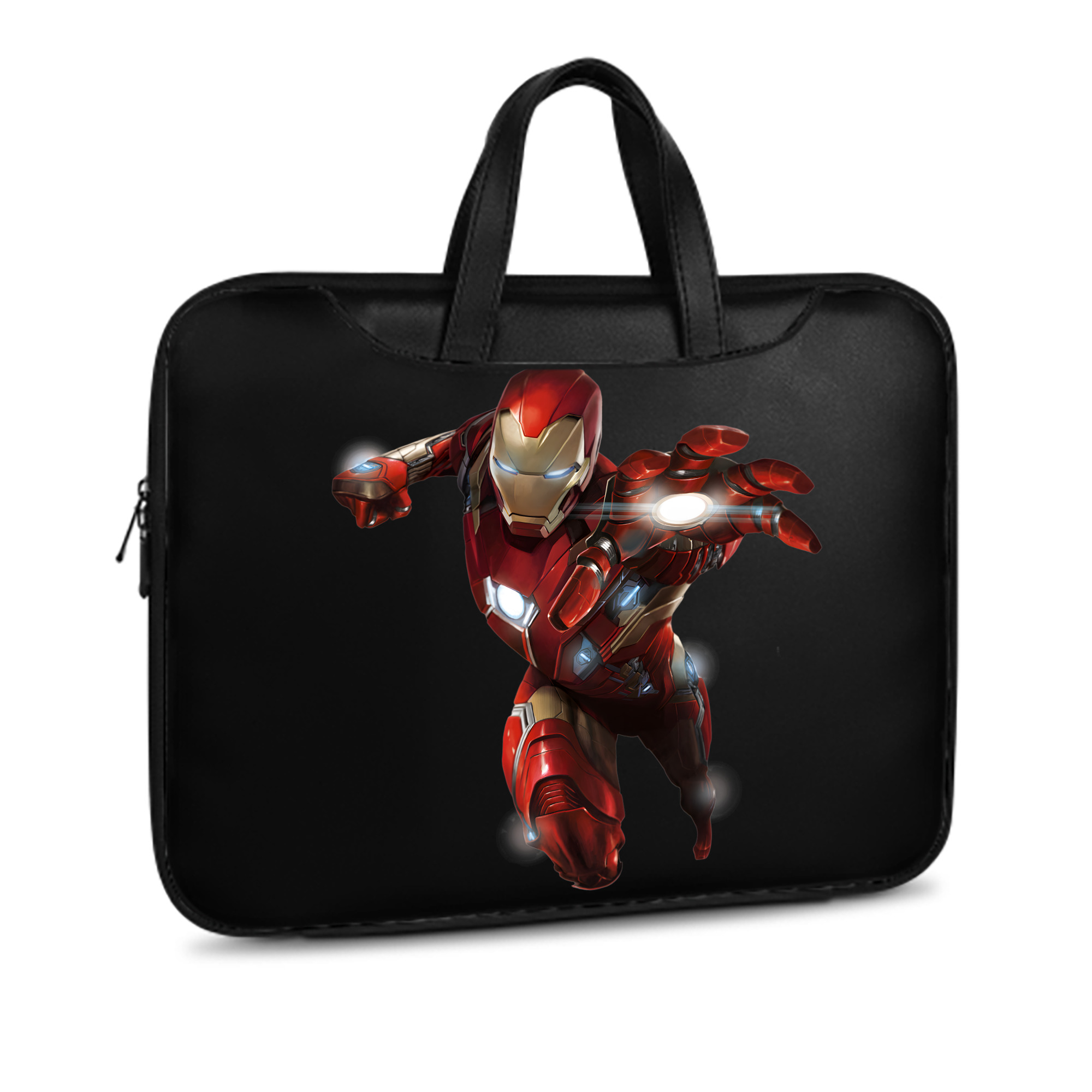 （画像用） アベンジャーズ The Avengers レザーラップトップバッグ　ノートパソコンケース