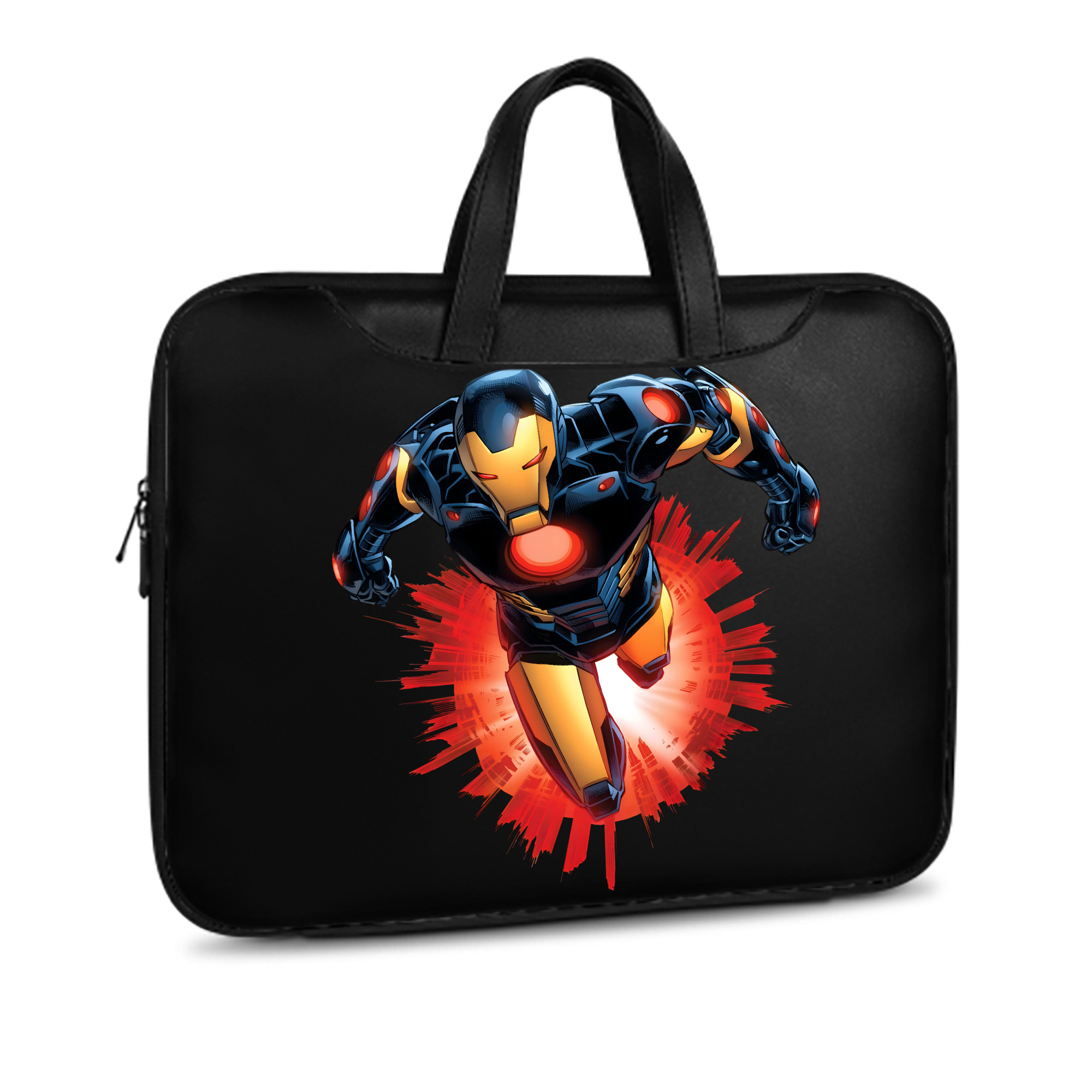 （画像用） アベンジャーズ The Avengers レザーラップトップバッグ　ノートパソコンケース