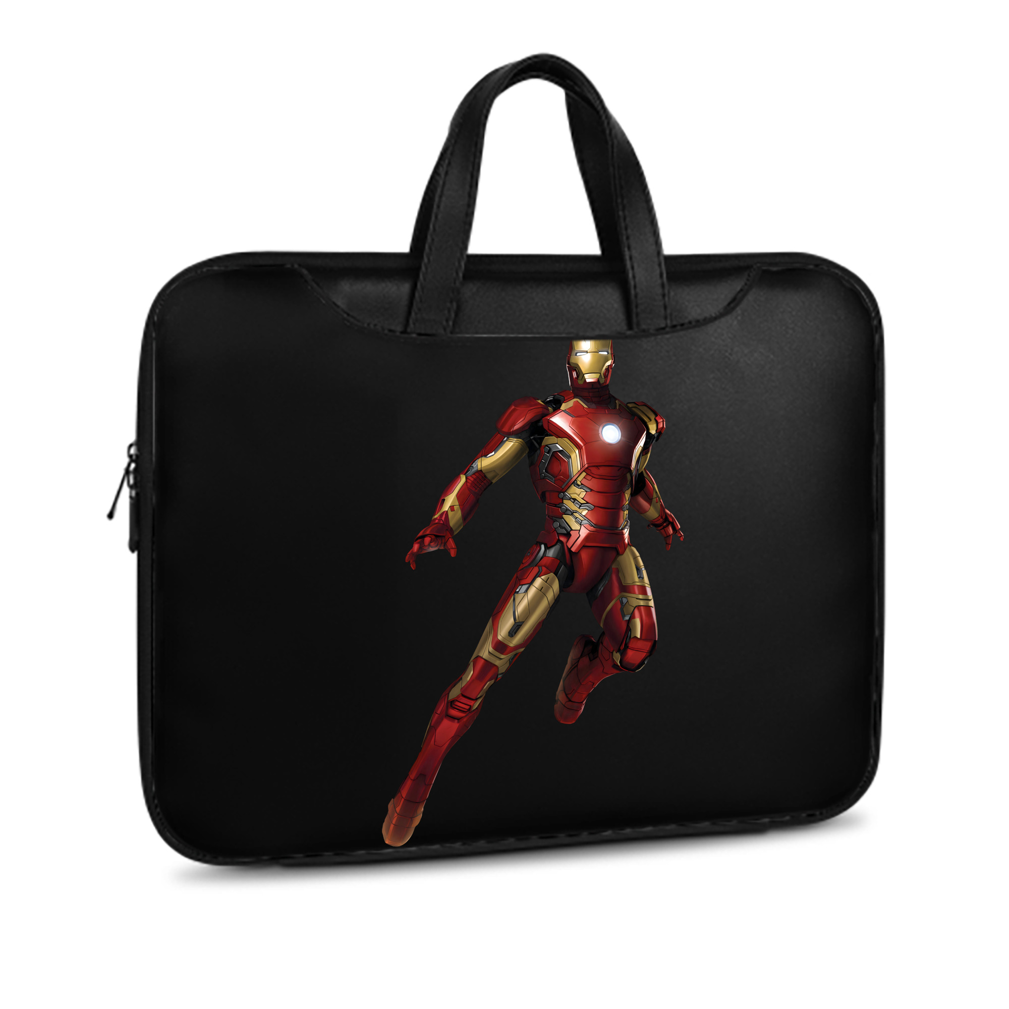 （画像用） アベンジャーズ The Avengers レザーラップトップバッグ　ノートパソコンケース
