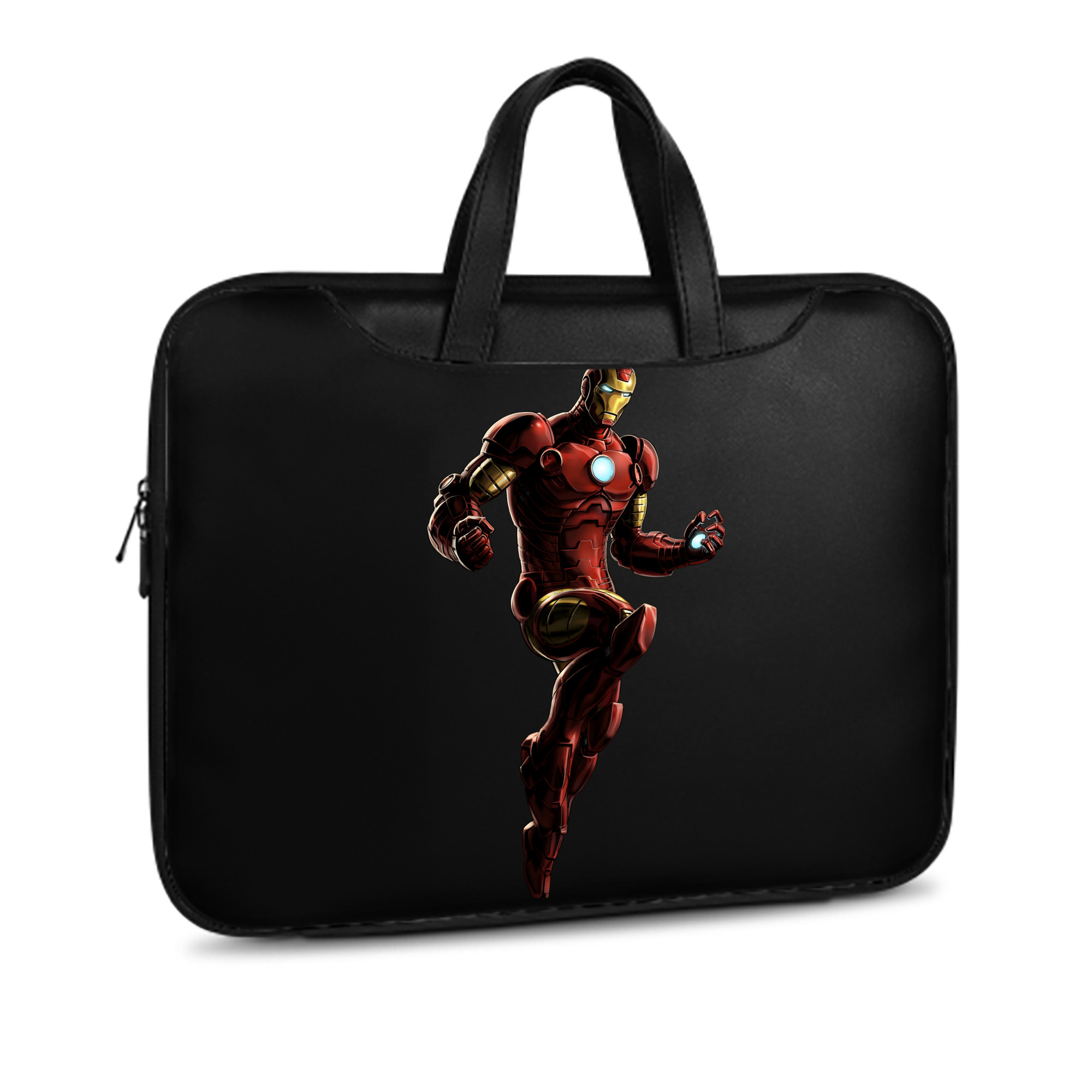 （画像用） アベンジャーズ The Avengers レザーラップトップバッグ　ノートパソコンケース