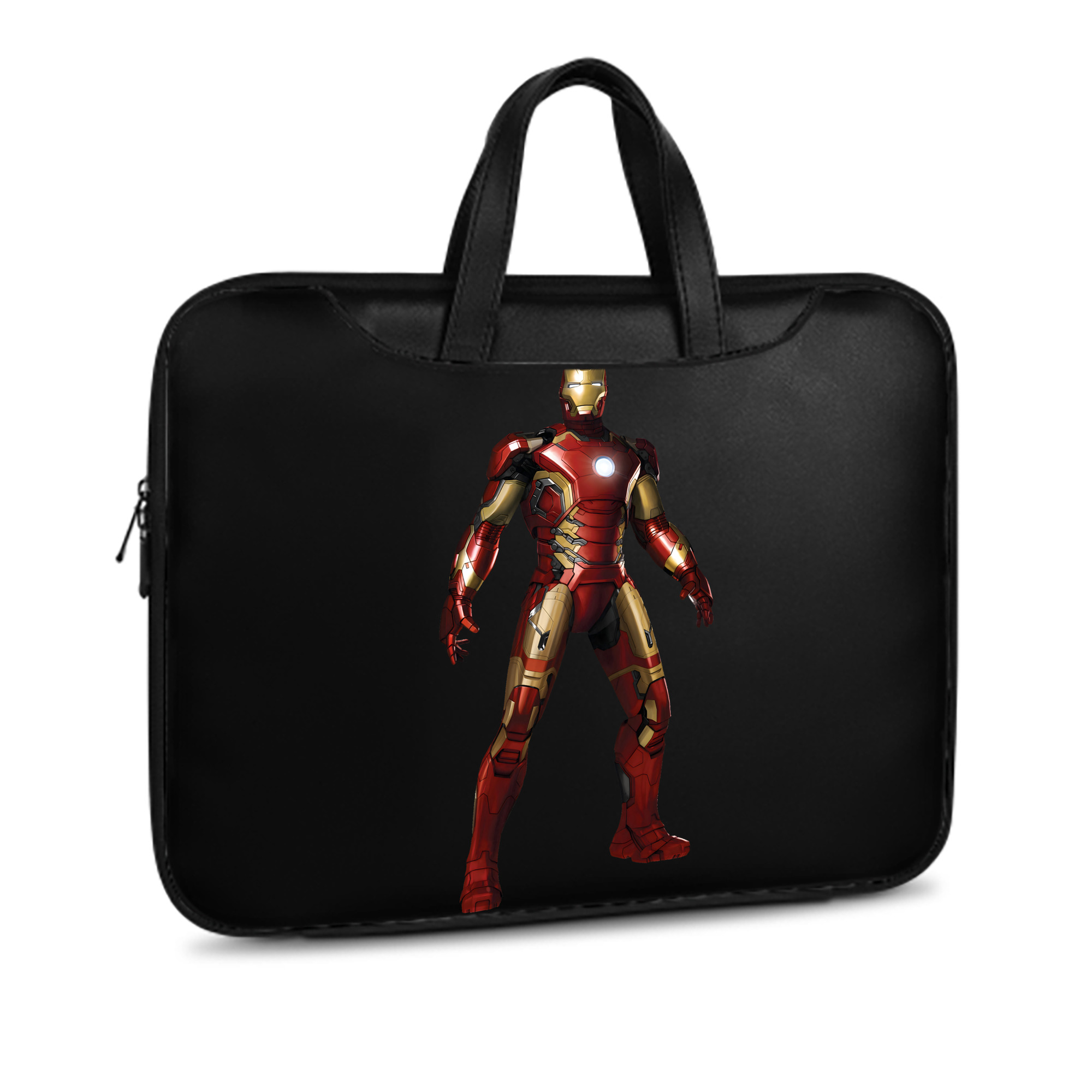 （画像用） アベンジャーズ The Avengers レザーラップトップバッグ　ノートパソコンケース