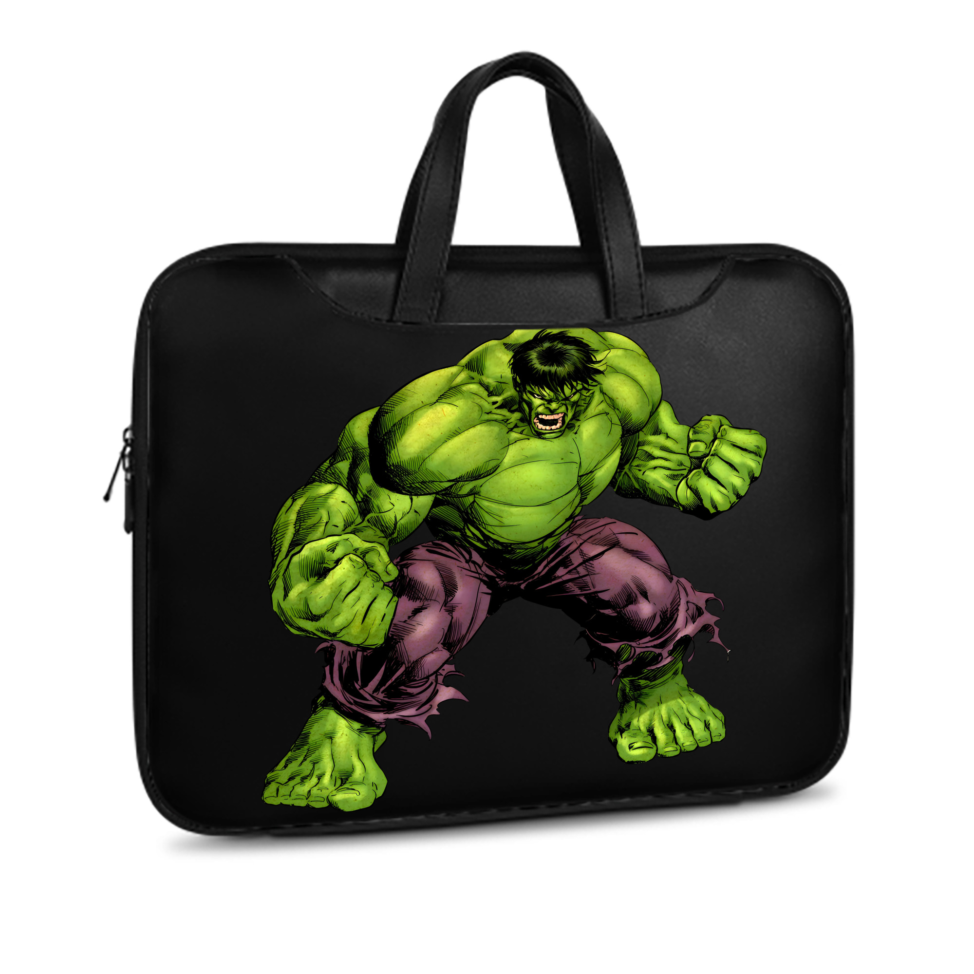 （画像用） アベンジャーズ The Avengers レザーラップトップバッグ　ノートパソコンケース