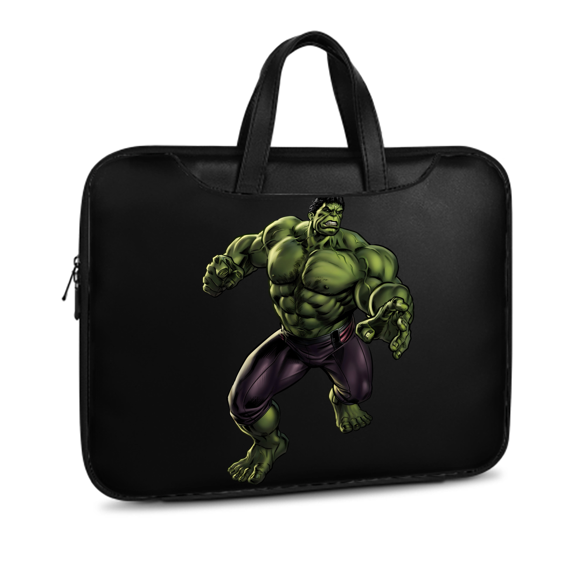 （画像用） アベンジャーズ The Avengers レザーラップトップバッグ　ノートパソコンケース