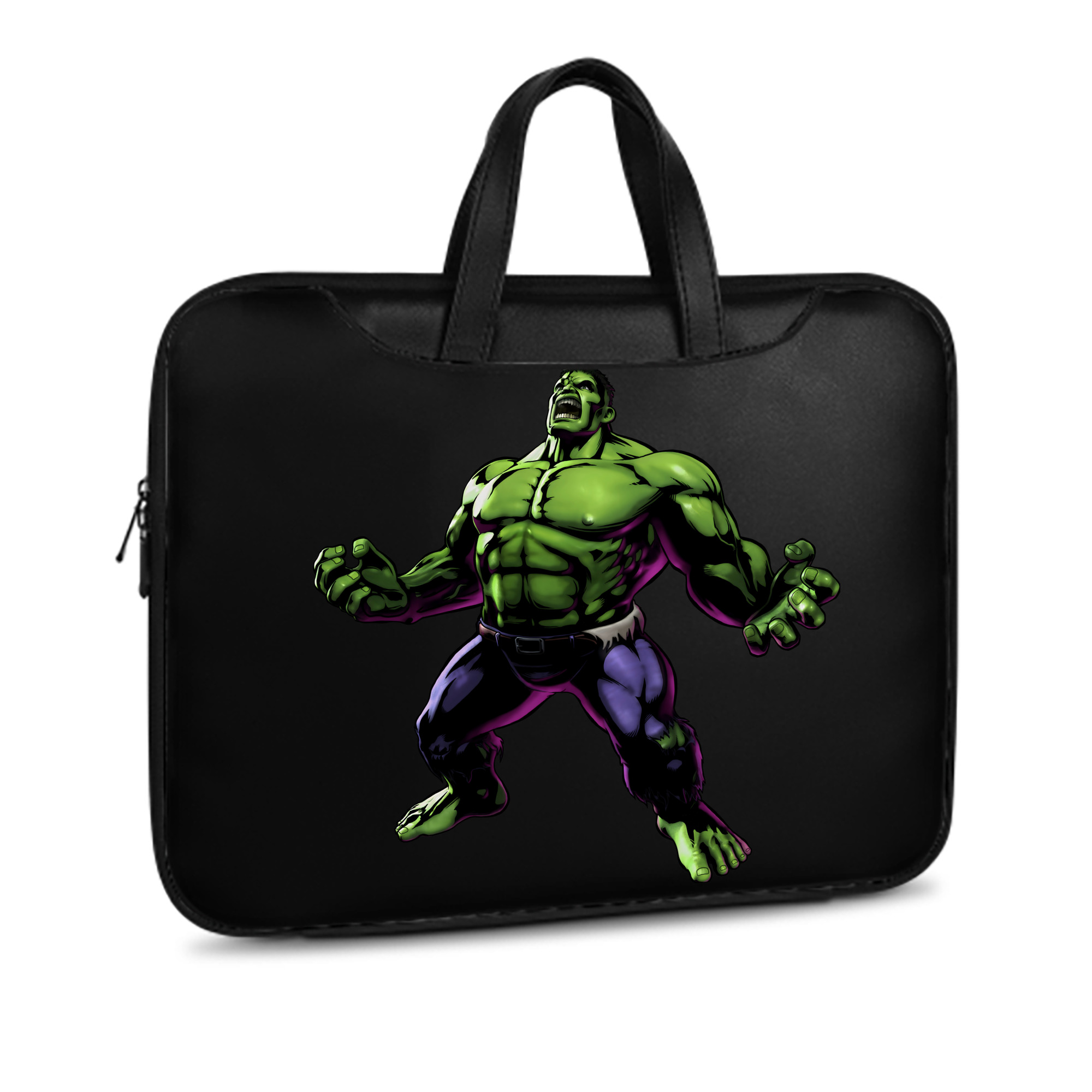 （画像用） アベンジャーズ The Avengers レザーラップトップバッグ　ノートパソコンケース