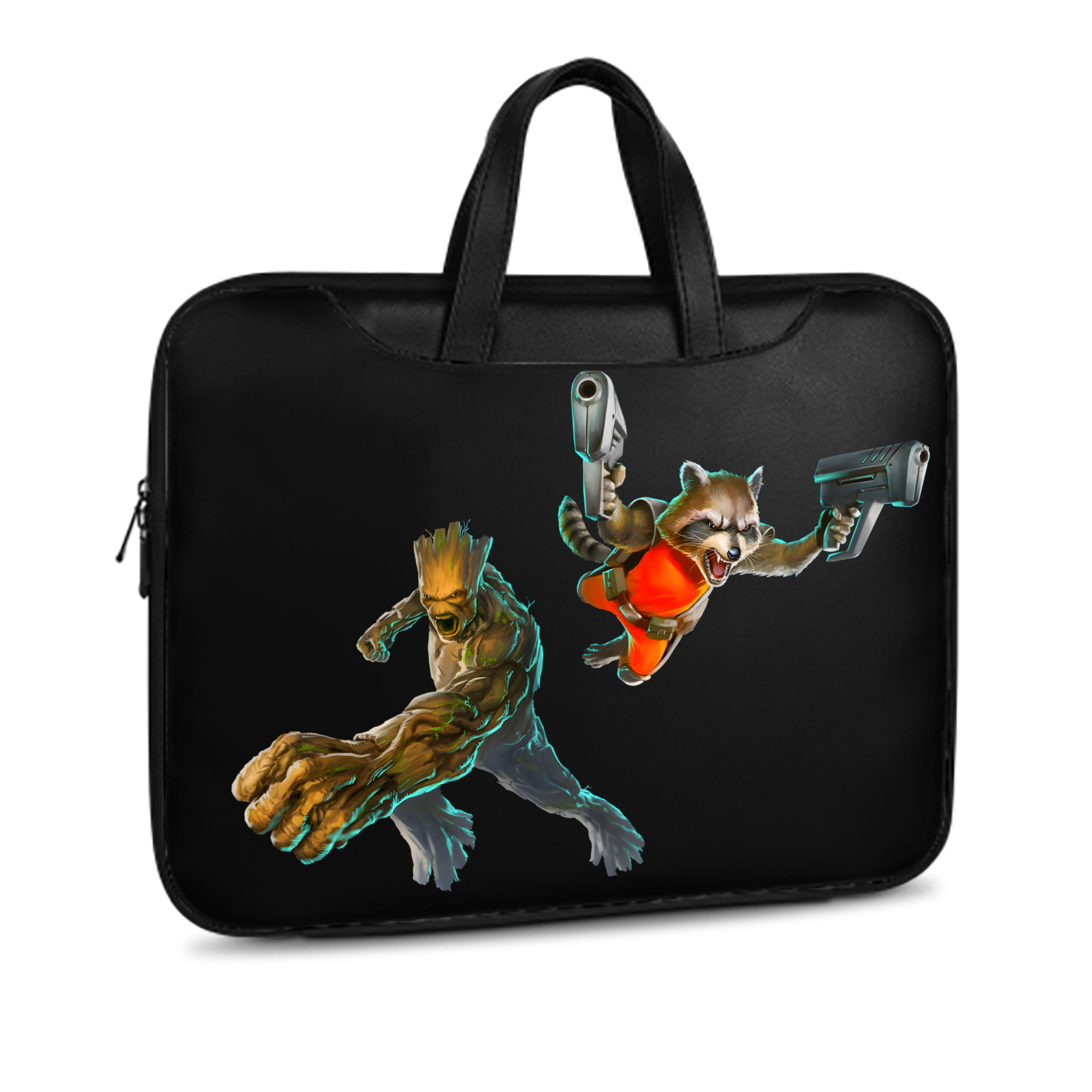（画像用） アベンジャーズ The Avengers レザーラップトップバッグ　ノートパソコンケース