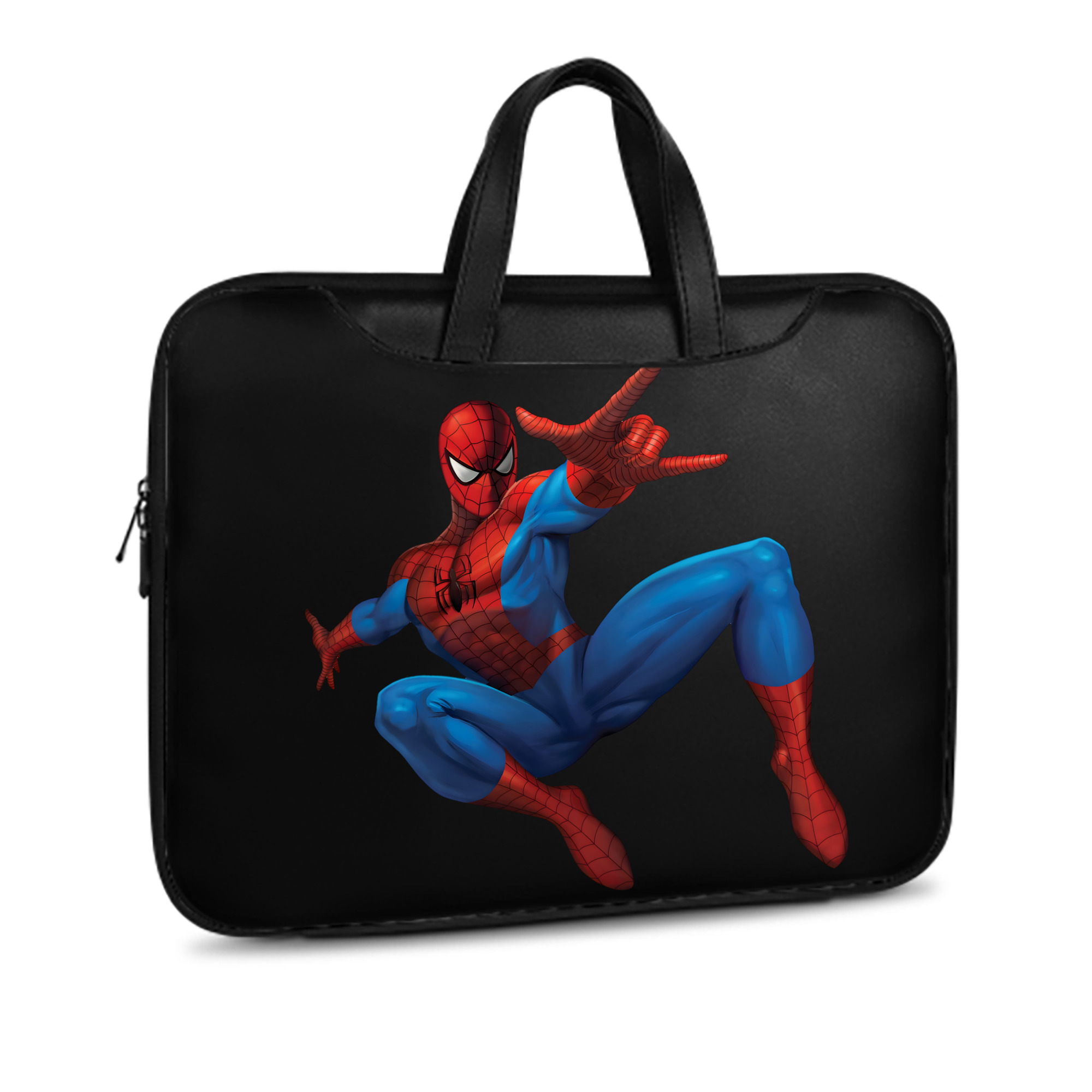 （画像用） アベンジャーズ The Avengers レザーラップトップバッグ　ノートパソコンケース