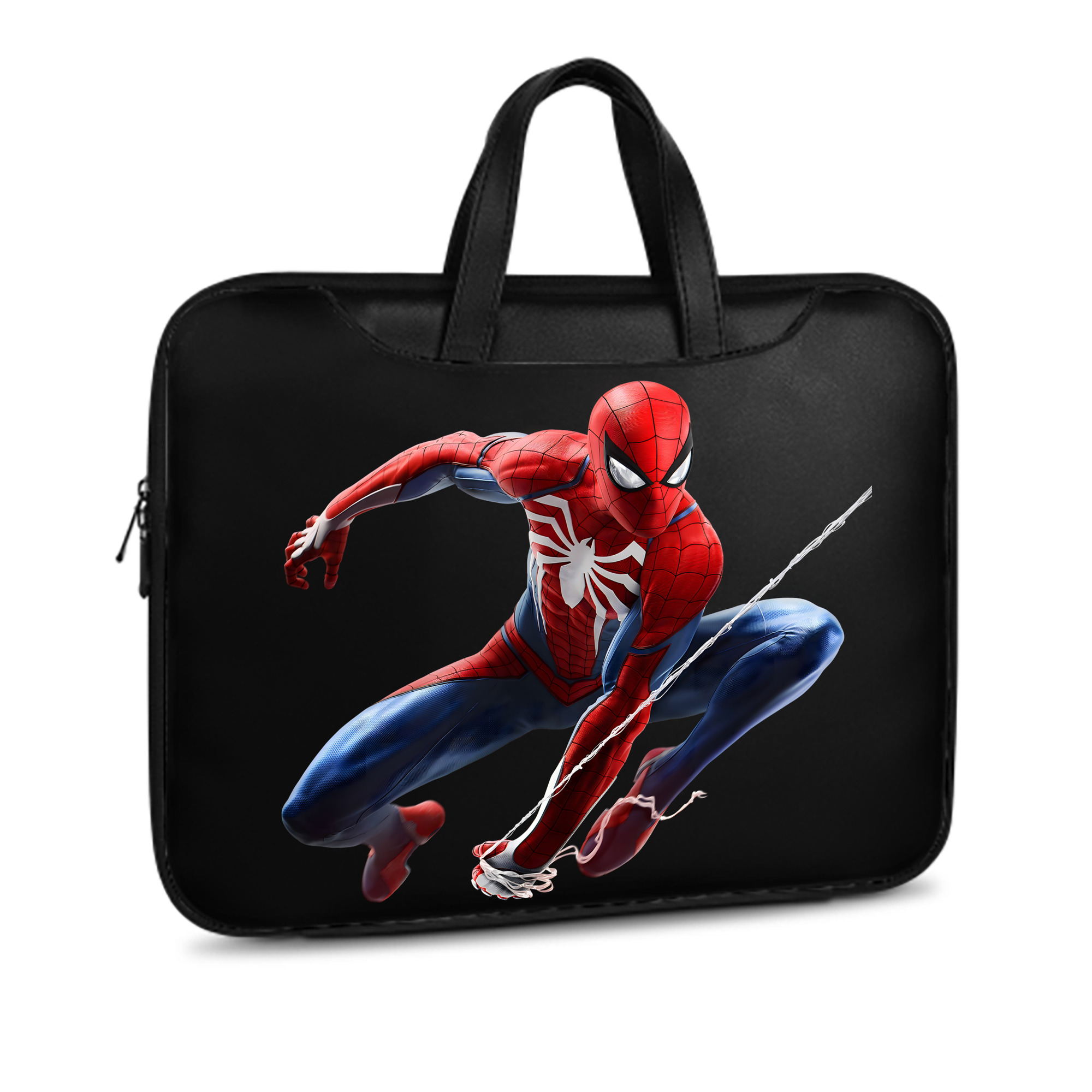 （画像用） アベンジャーズ The Avengers レザーラップトップバッグ　ノートパソコンケース