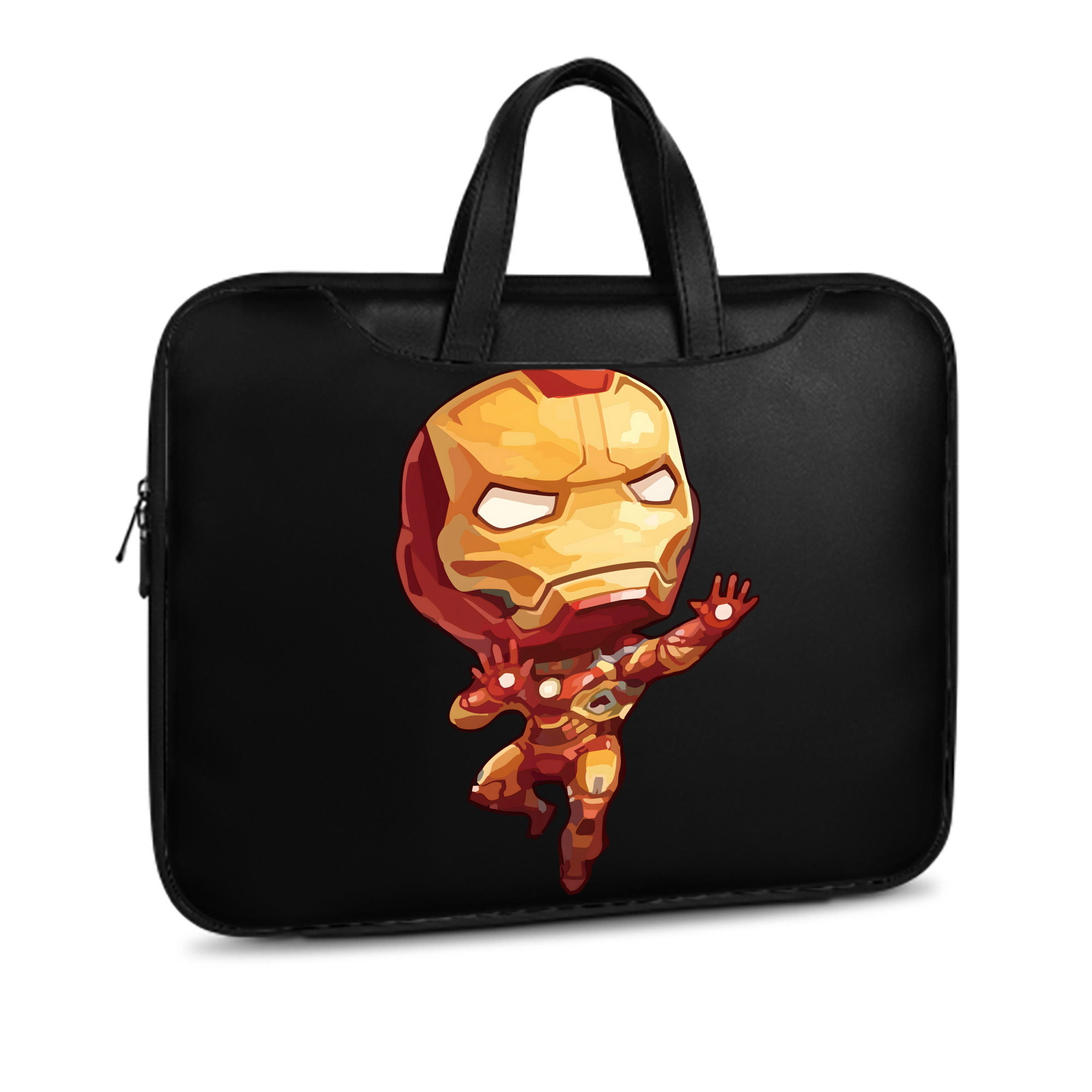 （画像用） アベンジャーズ The Avengers レザーラップトップバッグ　ノートパソコンケース