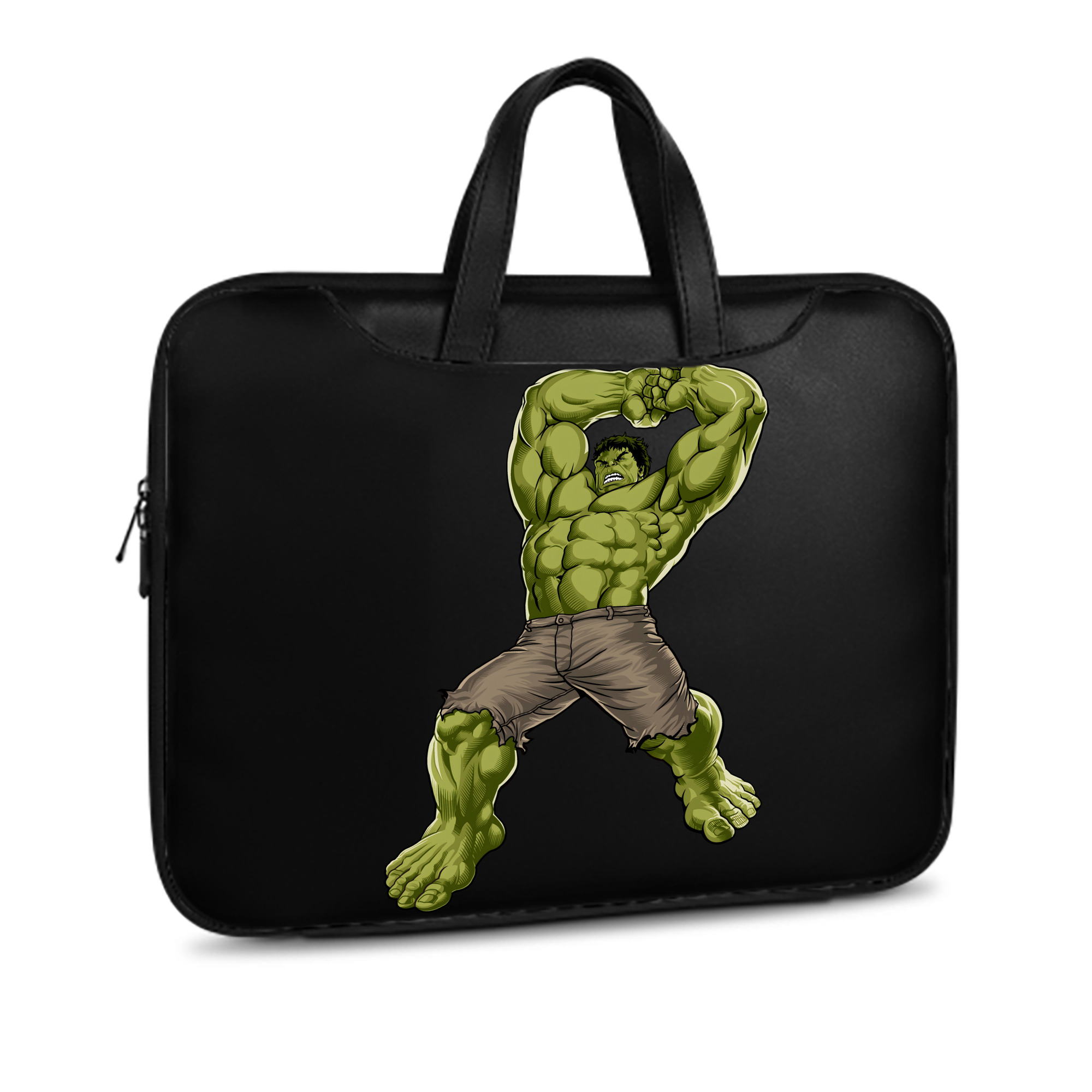 （画像用） アベンジャーズ The Avengers レザーラップトップバッグ　ノートパソコンケース