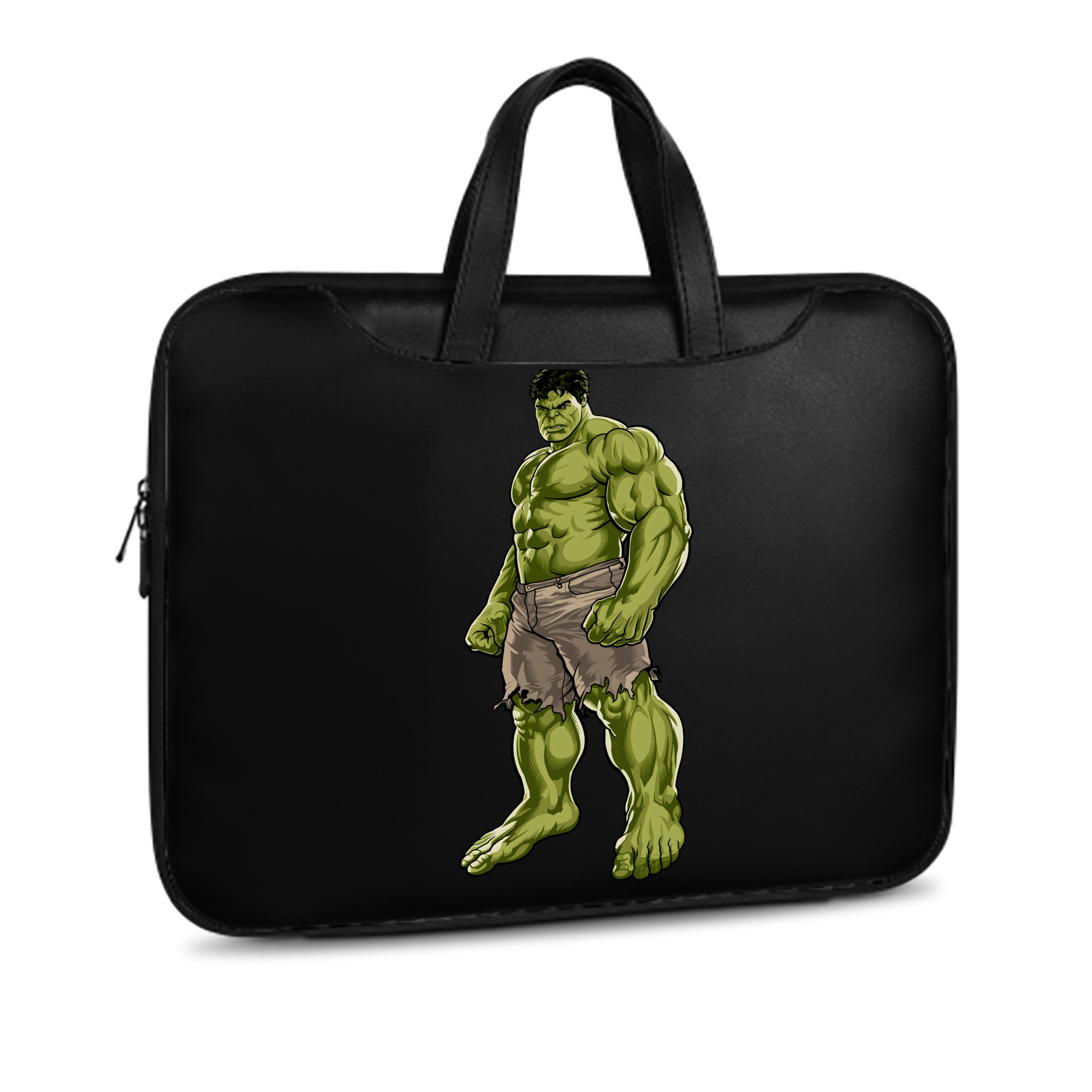（画像用） アベンジャーズ The Avengers レザーラップトップバッグ　ノートパソコンケース