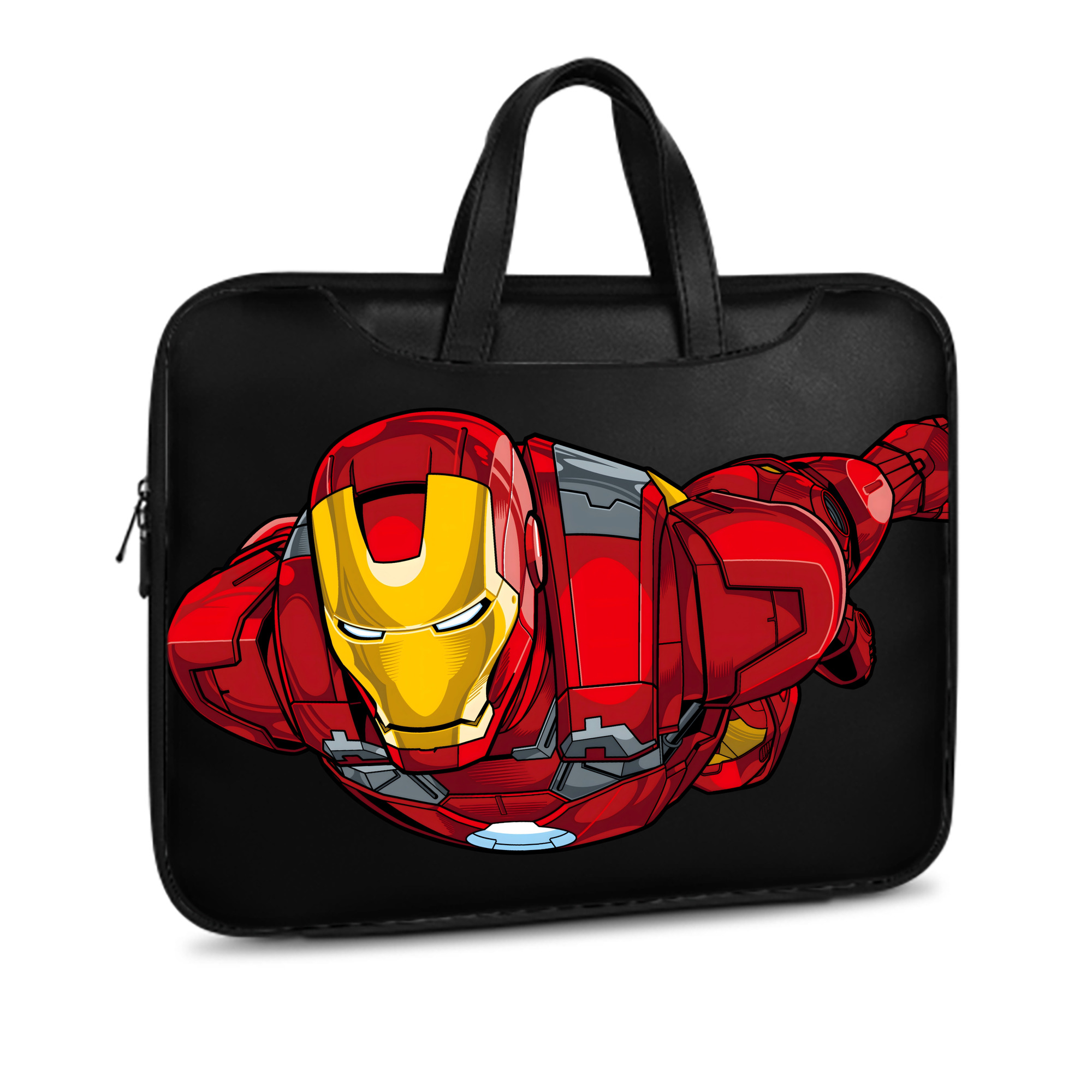 （画像用） アベンジャーズ The Avengers レザーラップトップバッグ　ノートパソコンケース