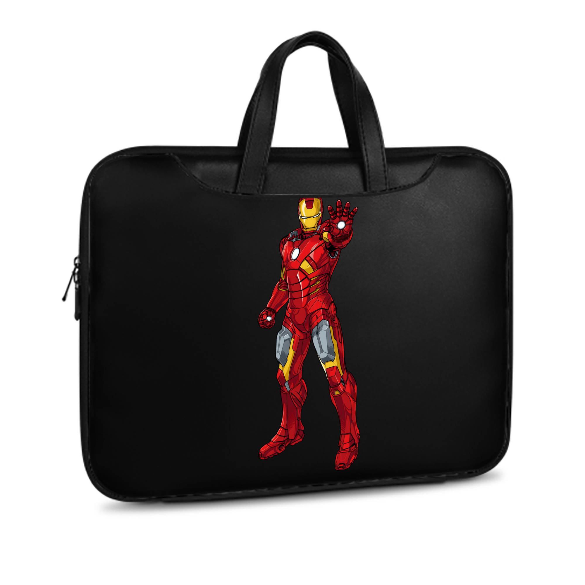 （画像用） アベンジャーズ The Avengers レザーラップトップバッグ　ノートパソコンケース