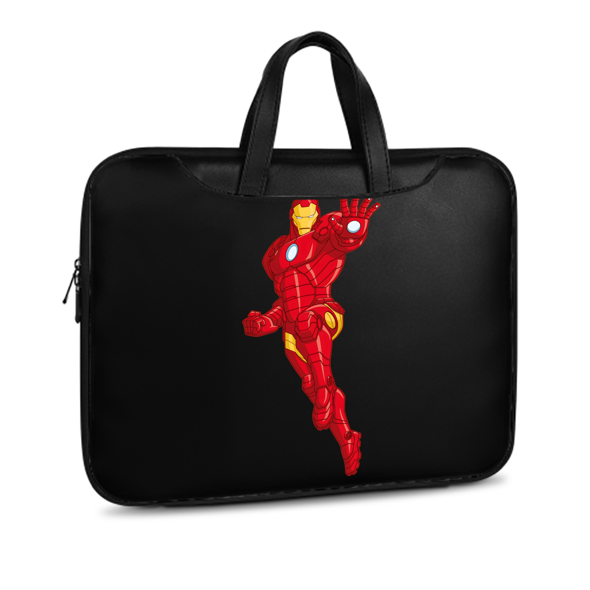 （画像用） アベンジャーズ The Avengers レザーラップトップバッグ　ノートパソコンケース