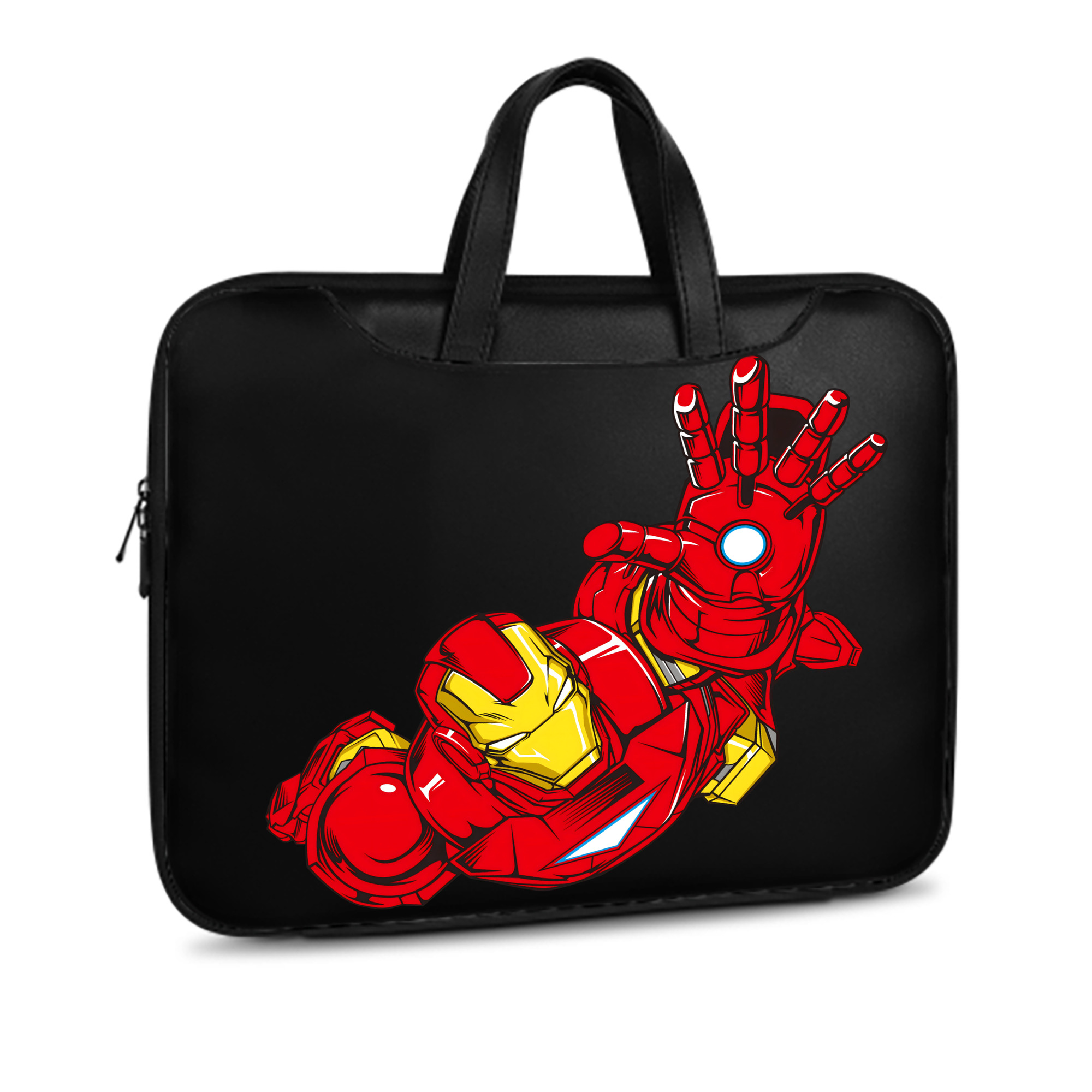 （画像用） アベンジャーズ The Avengers レザーラップトップバッグ　ノートパソコンケース