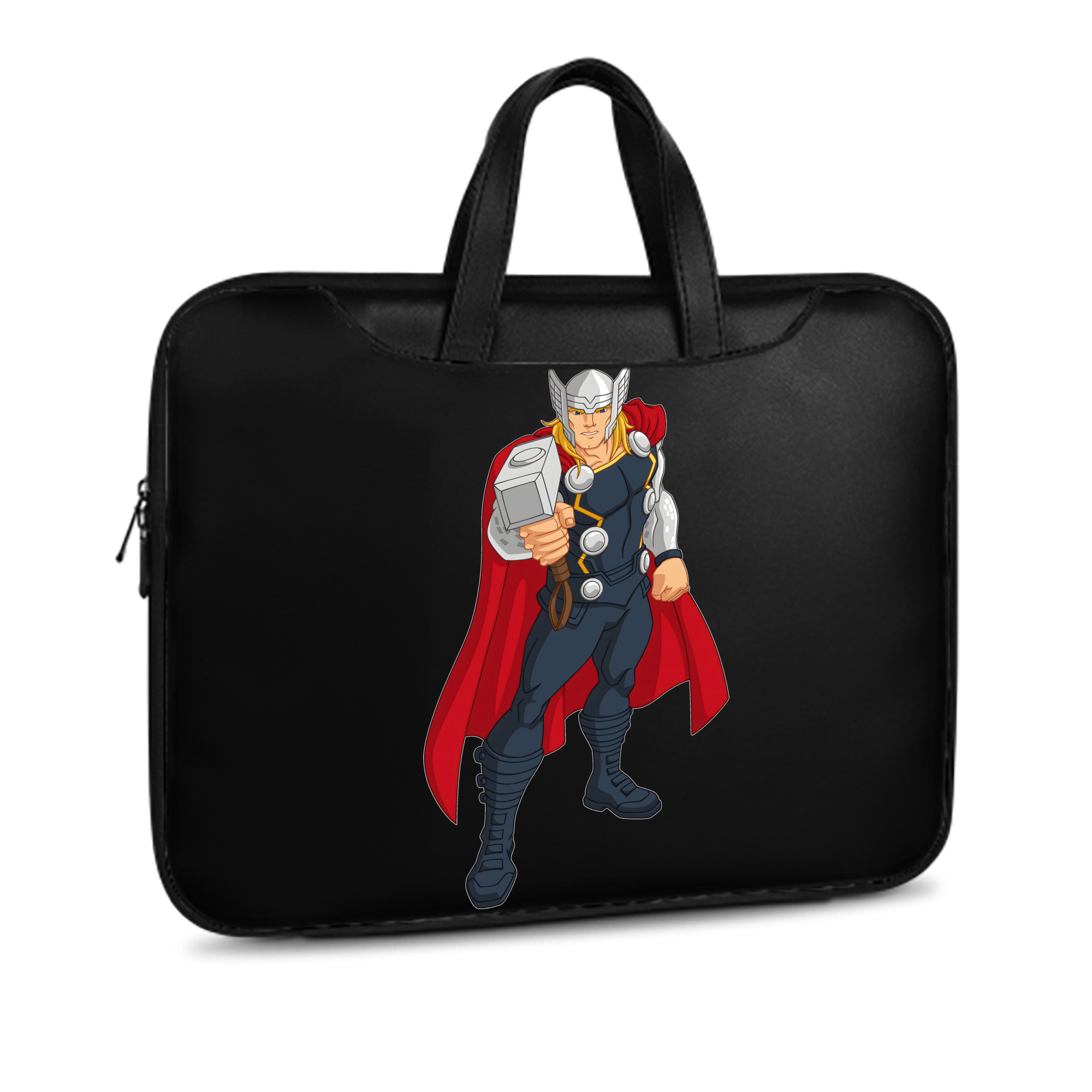 （画像用） アベンジャーズ The Avengers レザーラップトップバッグ　ノートパソコンケース