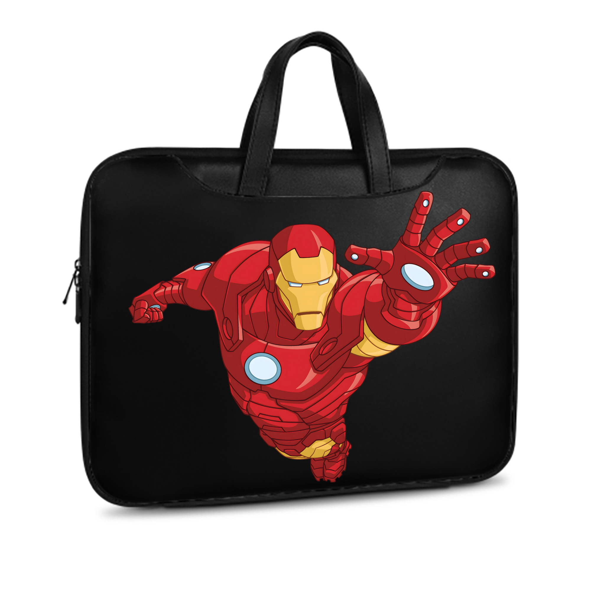 （画像用） アベンジャーズ The Avengers レザーラップトップバッグ　ノートパソコンケース