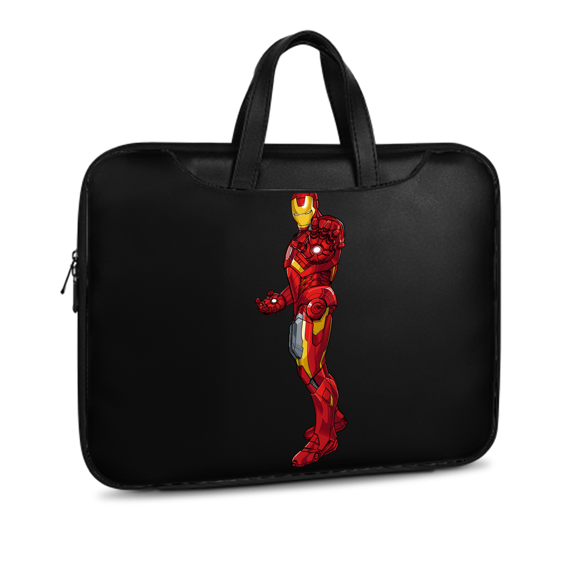 （画像用） アベンジャーズ The Avengers レザーラップトップバッグ　ノートパソコンケース