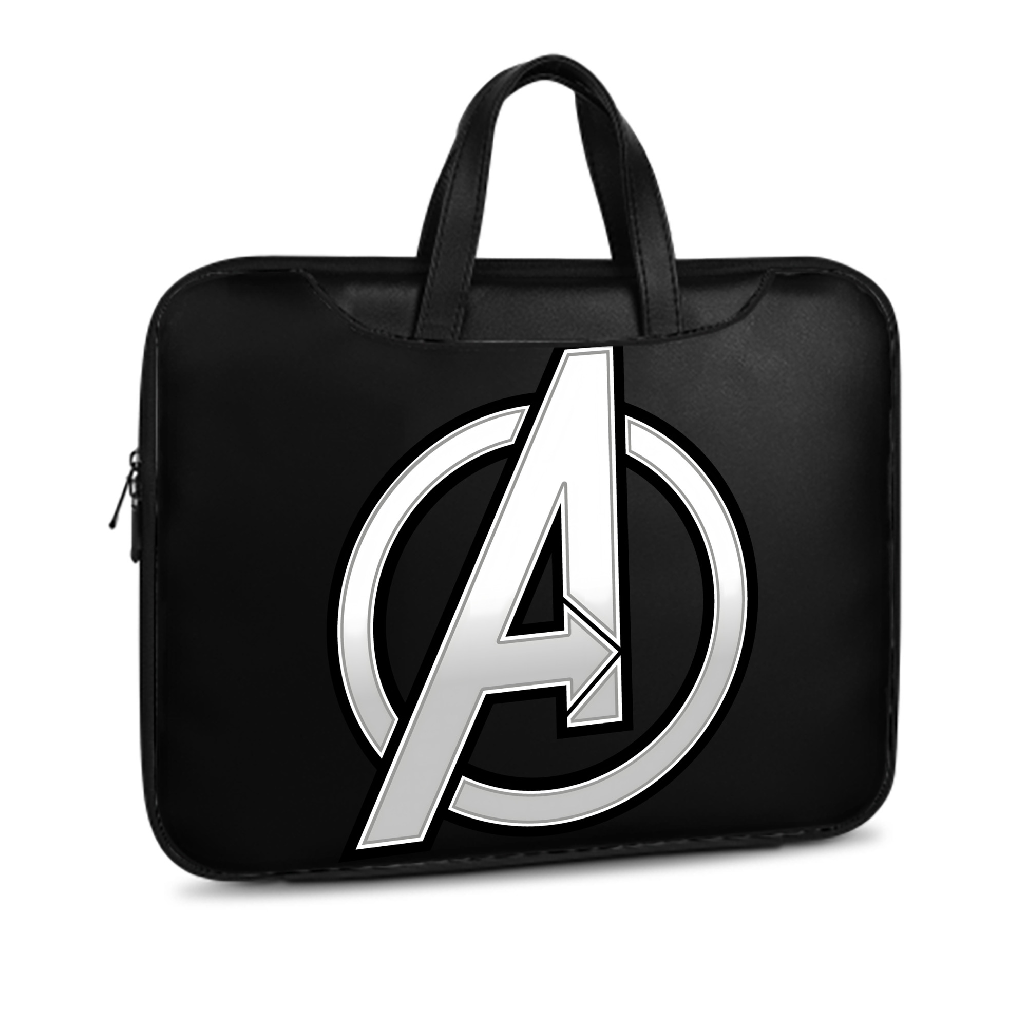 （画像用） アベンジャーズ The Avengers レザーラップトップバッグ　ノートパソコンケース