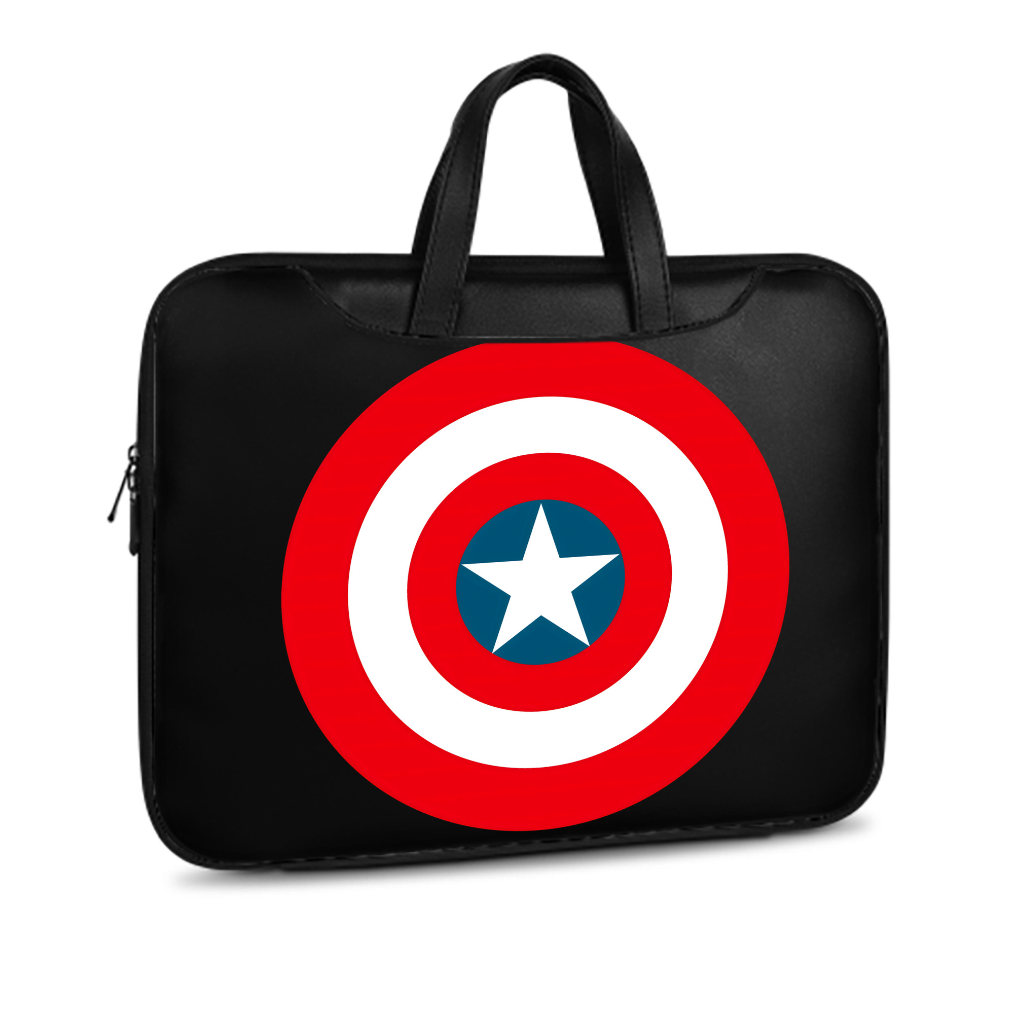 （画像用） アベンジャーズ The Avengers レザーラップトップバッグ　ノートパソコンケース