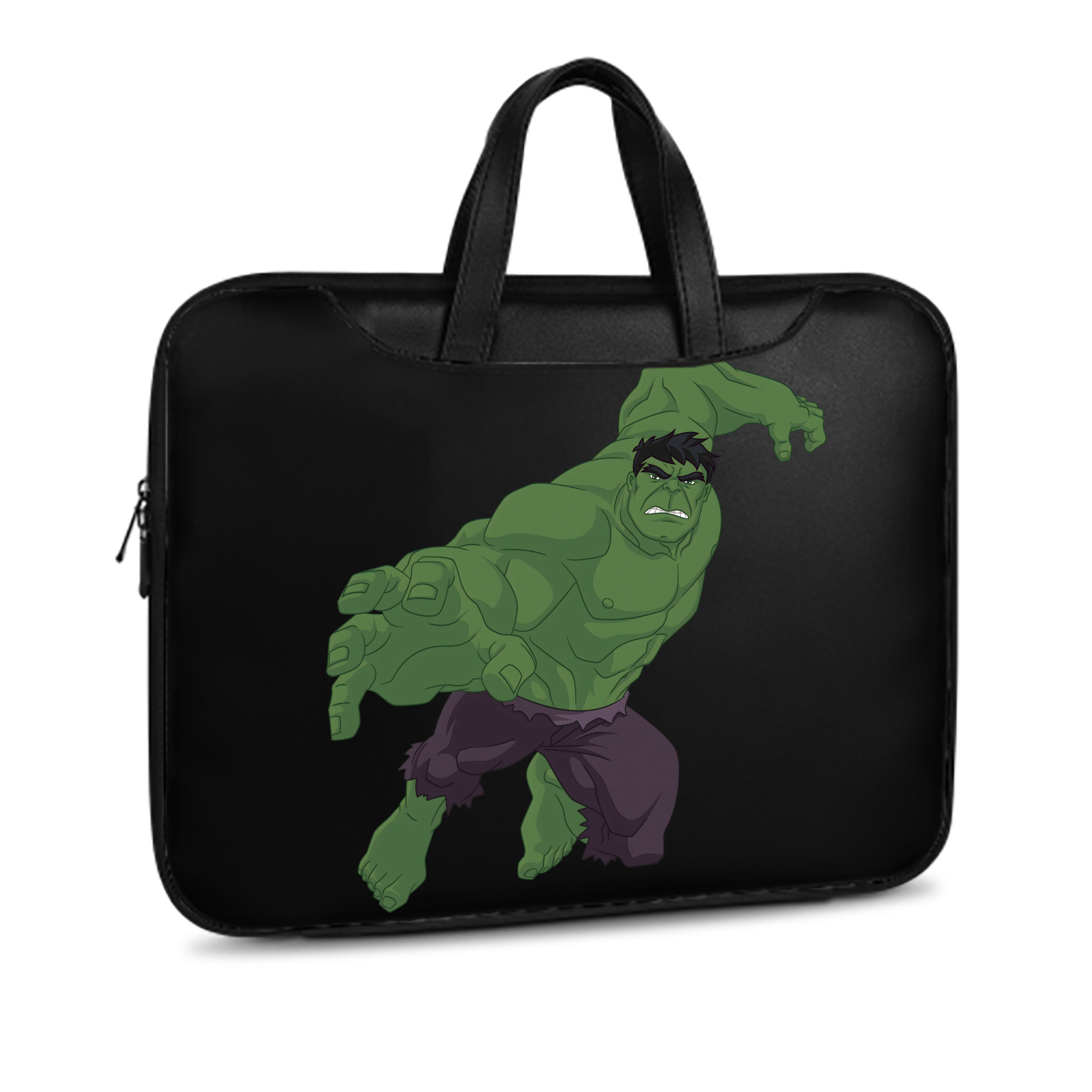 （画像用） アベンジャーズ The Avengers レザーラップトップバッグ　ノートパソコンケース