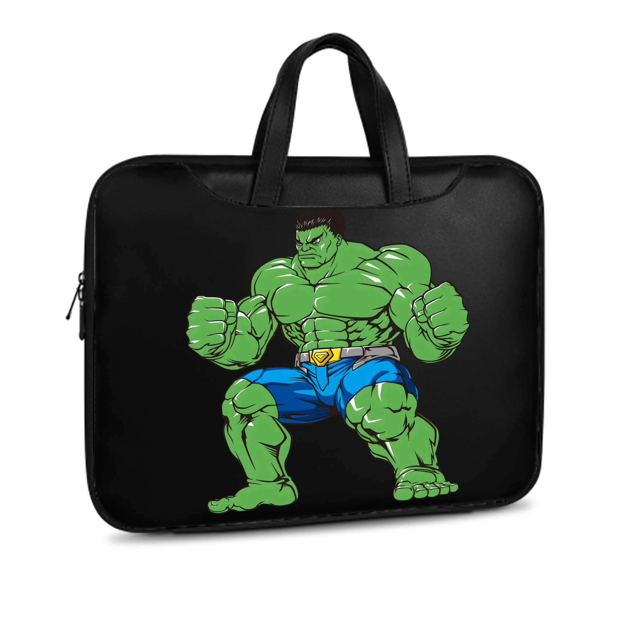 （画像用） アベンジャーズ The Avengers レザーラップトップバッグ　ノートパソコンケース