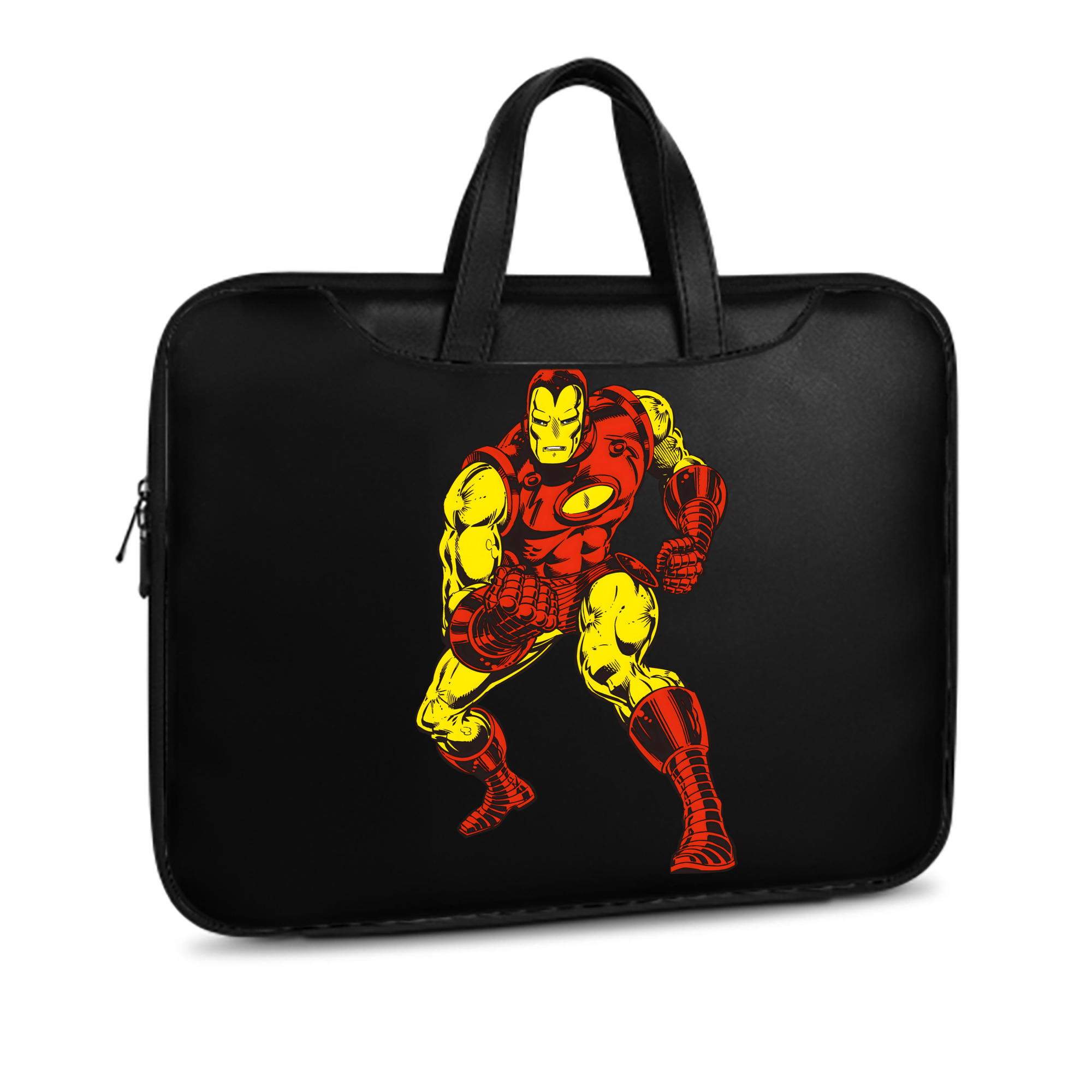 （画像用） アベンジャーズ The Avengers レザーラップトップバッグ　ノートパソコンケース