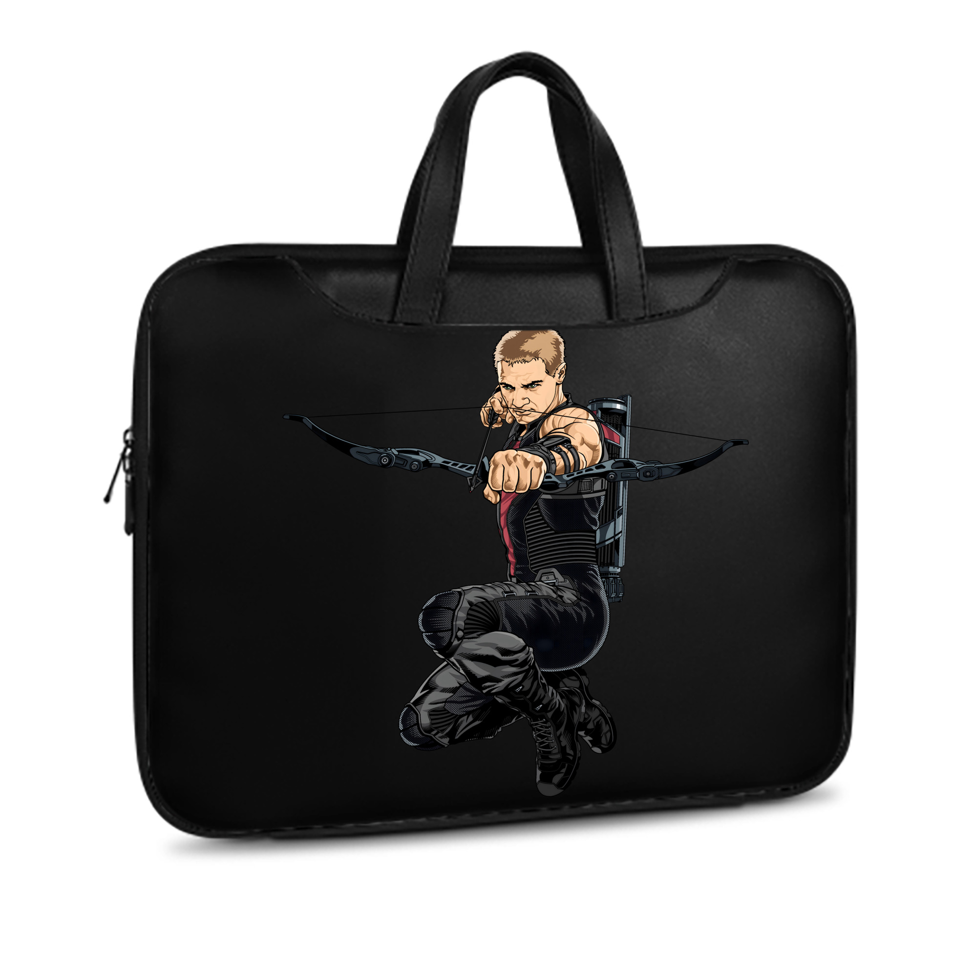 （画像用） アベンジャーズ The Avengers レザーラップトップバッグ　ノートパソコンケース