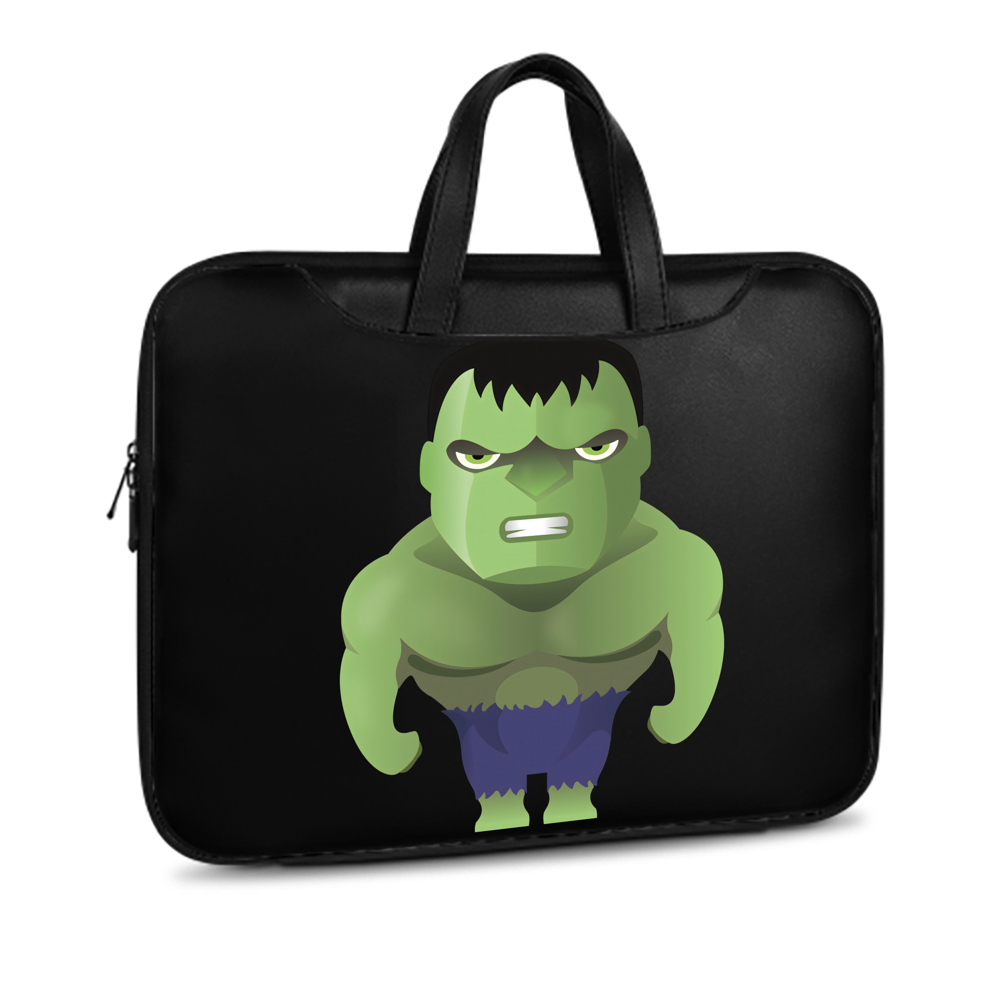 （画像用） アベンジャーズ The Avengers レザーラップトップバッグ　ノートパソコンケース
