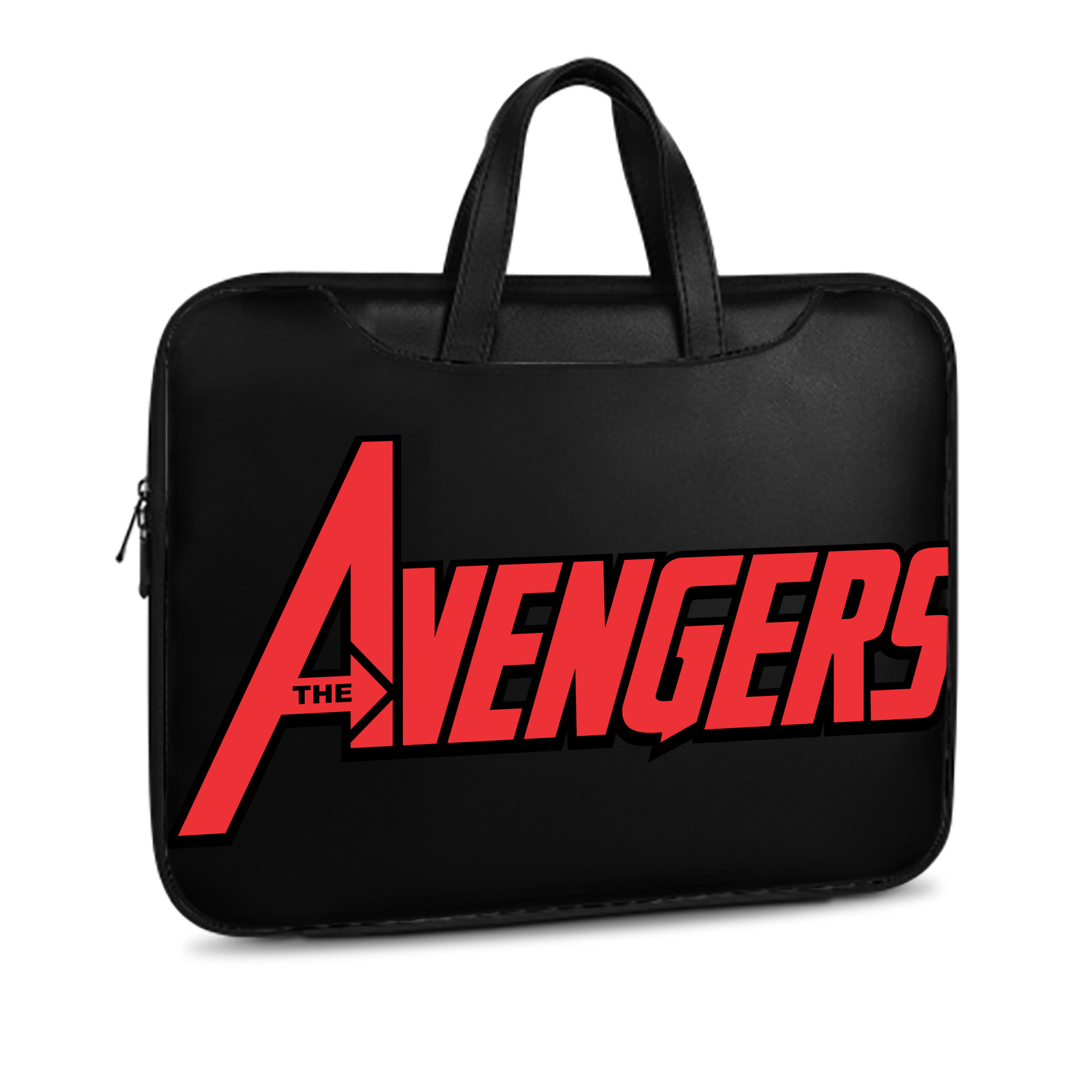 （画像用） アベンジャーズ The Avengers レザーラップトップバッグ　ノートパソコンケース