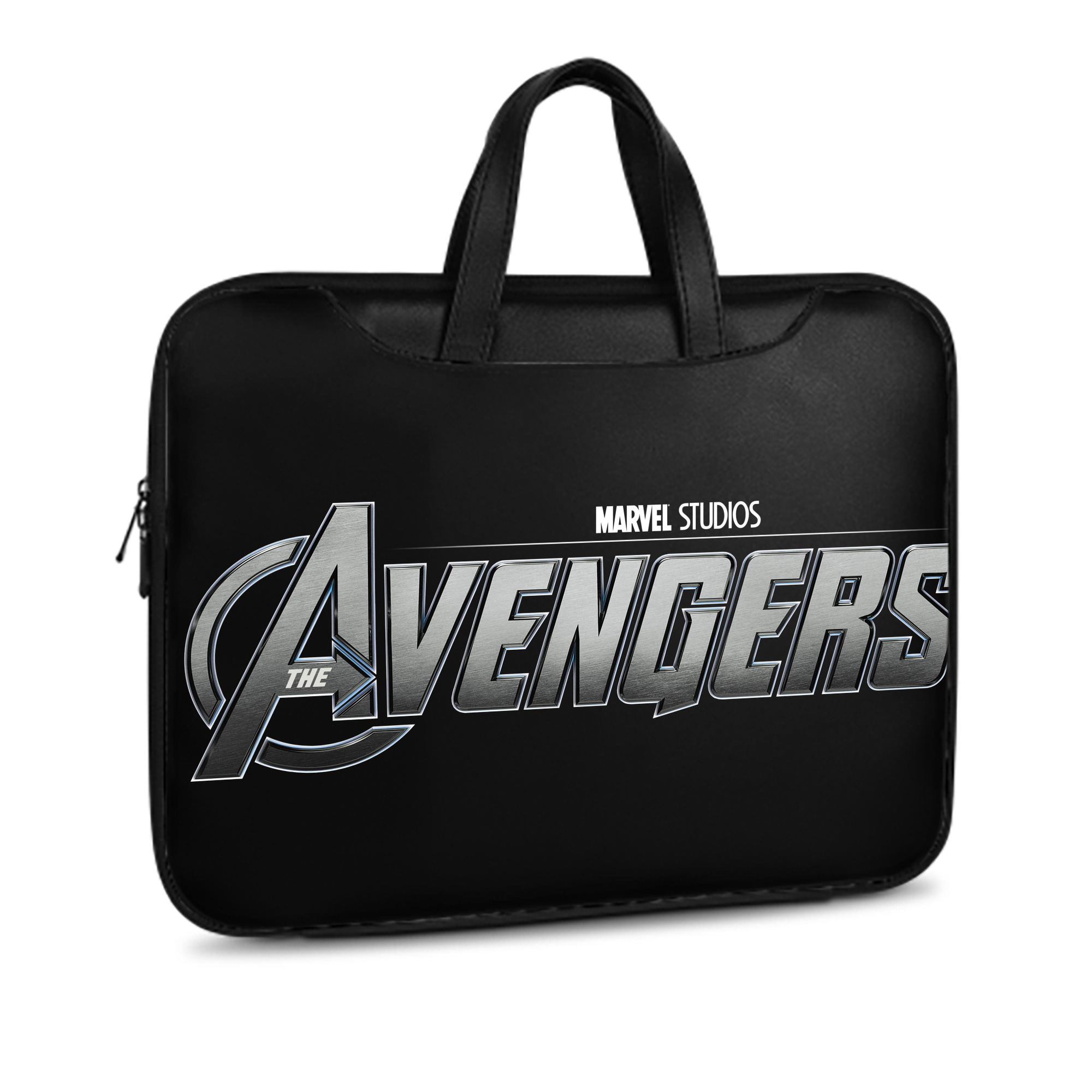 （画像用） アベンジャーズ The Avengers レザーラップトップバッグ　ノートパソコンケース