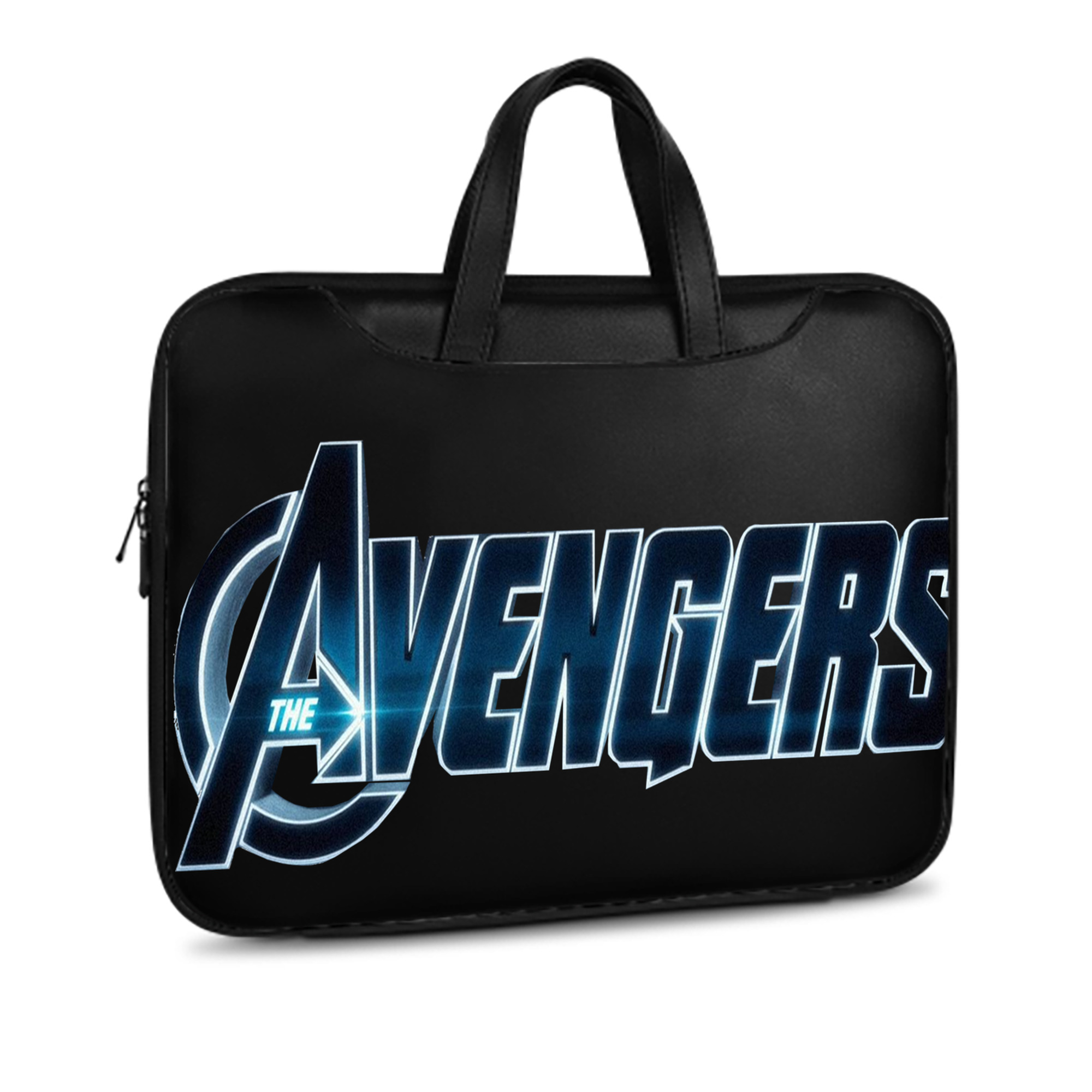 （画像用） アベンジャーズ The Avengers レザーラップトップバッグ　ノートパソコンケース