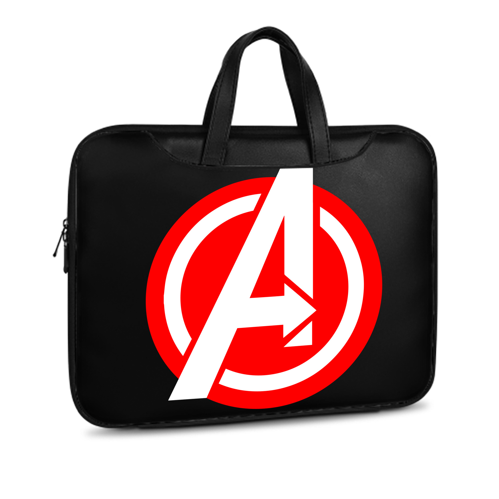 （画像用） アベンジャーズ The Avengers レザーラップトップバッグ　ノートパソコンケース