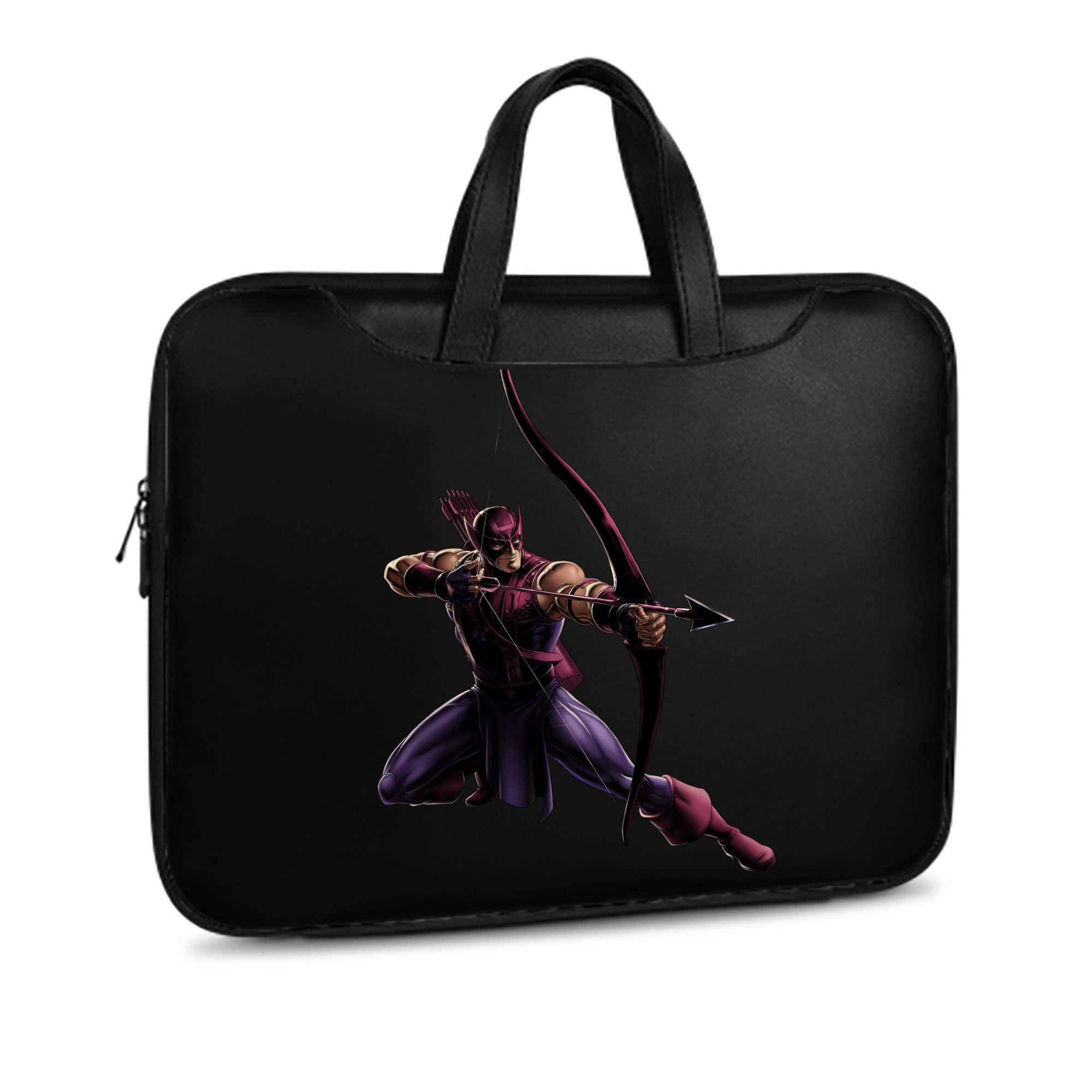（画像用） アベンジャーズ The Avengers レザーラップトップバッグ　ノートパソコンケース