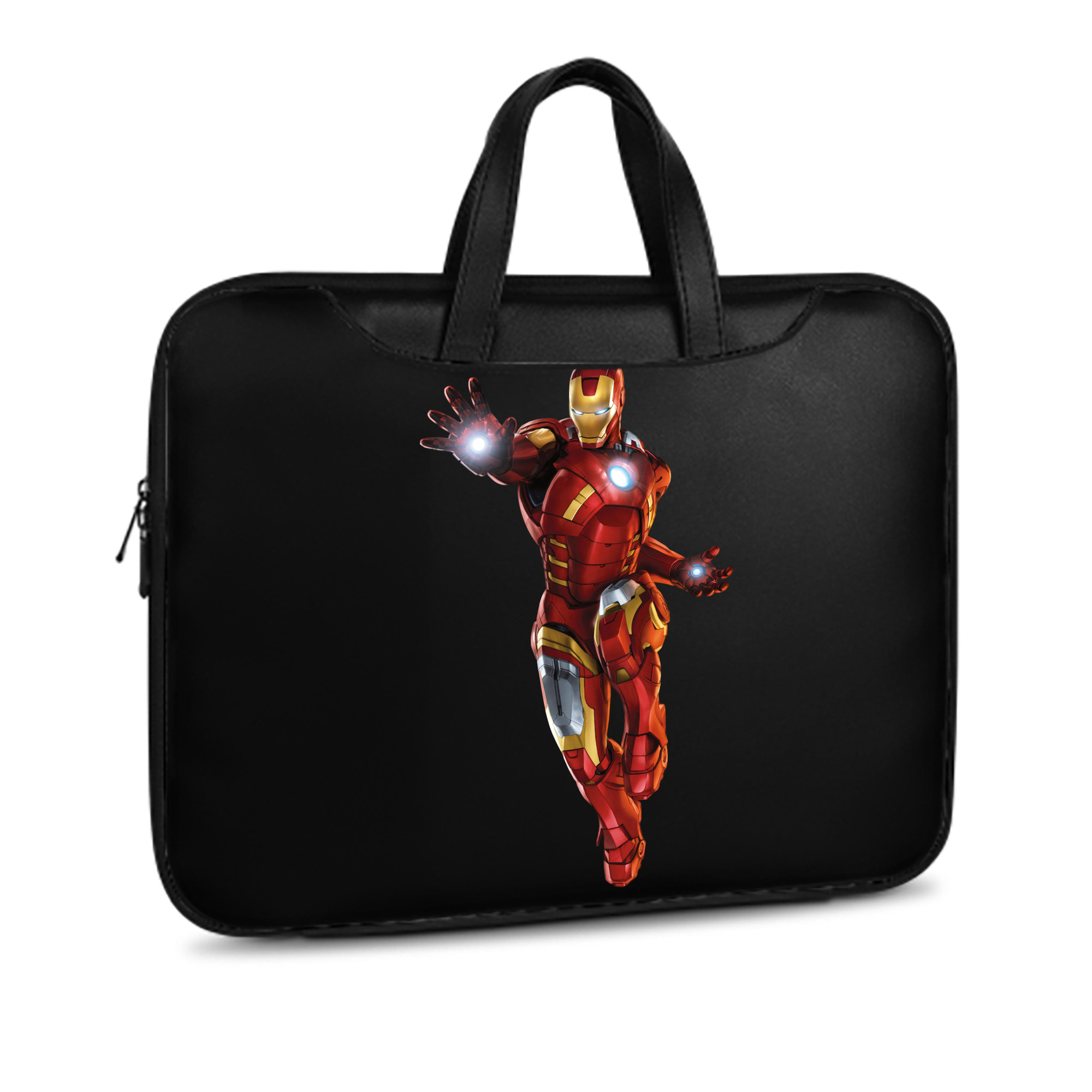 （画像用） アベンジャーズ The Avengers レザーラップトップバッグ　ノートパソコンケース