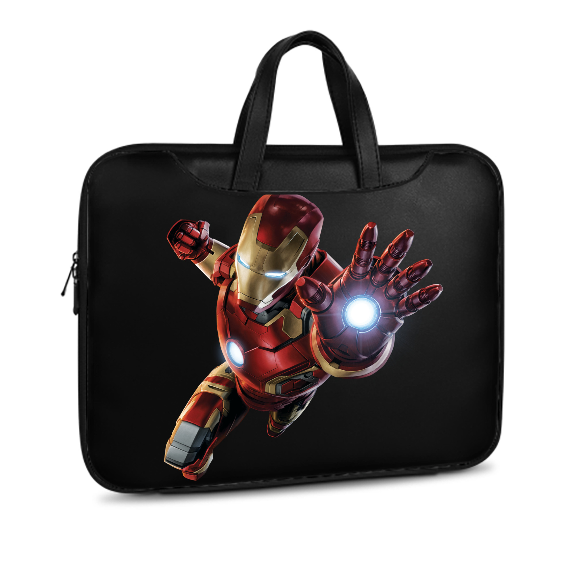 （画像用） アベンジャーズ The Avengers レザーラップトップバッグ　ノートパソコンケース